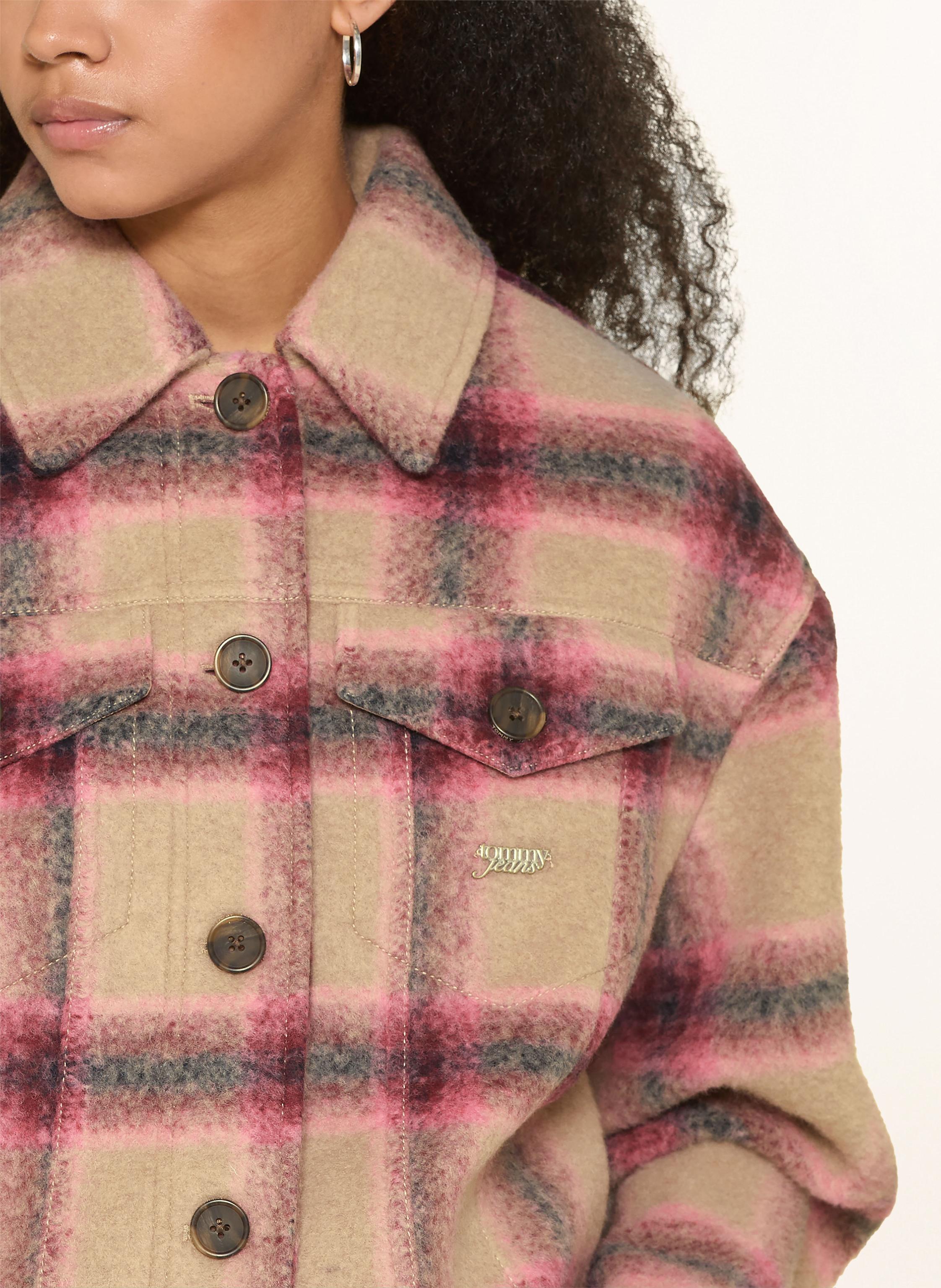 Thumbnail - Tommy Jeans Kastenjacke pink