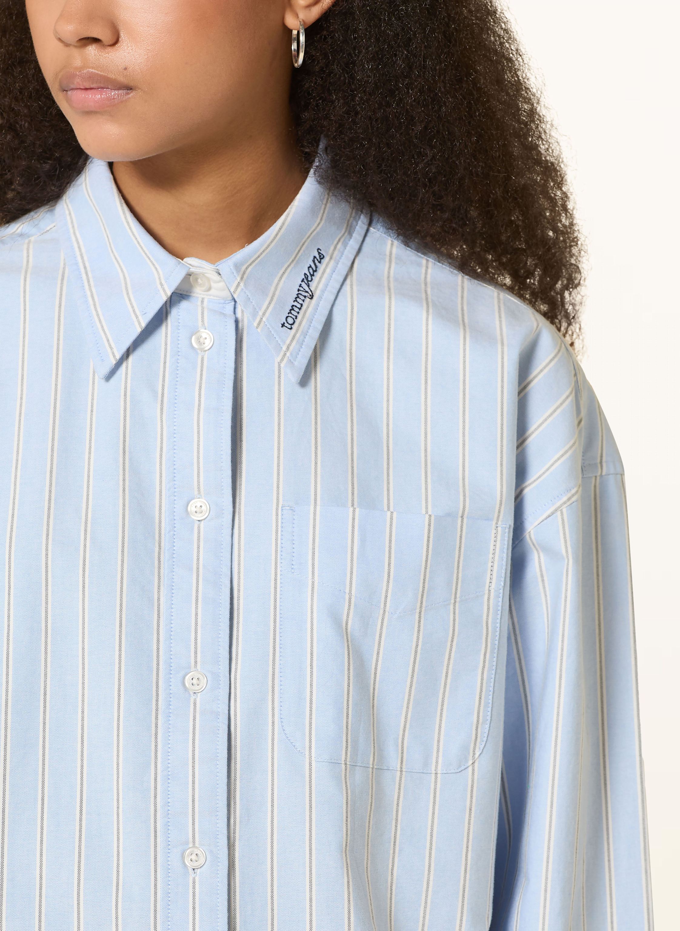 Thumbnail - Tommy Jeans Hemdbluse blau