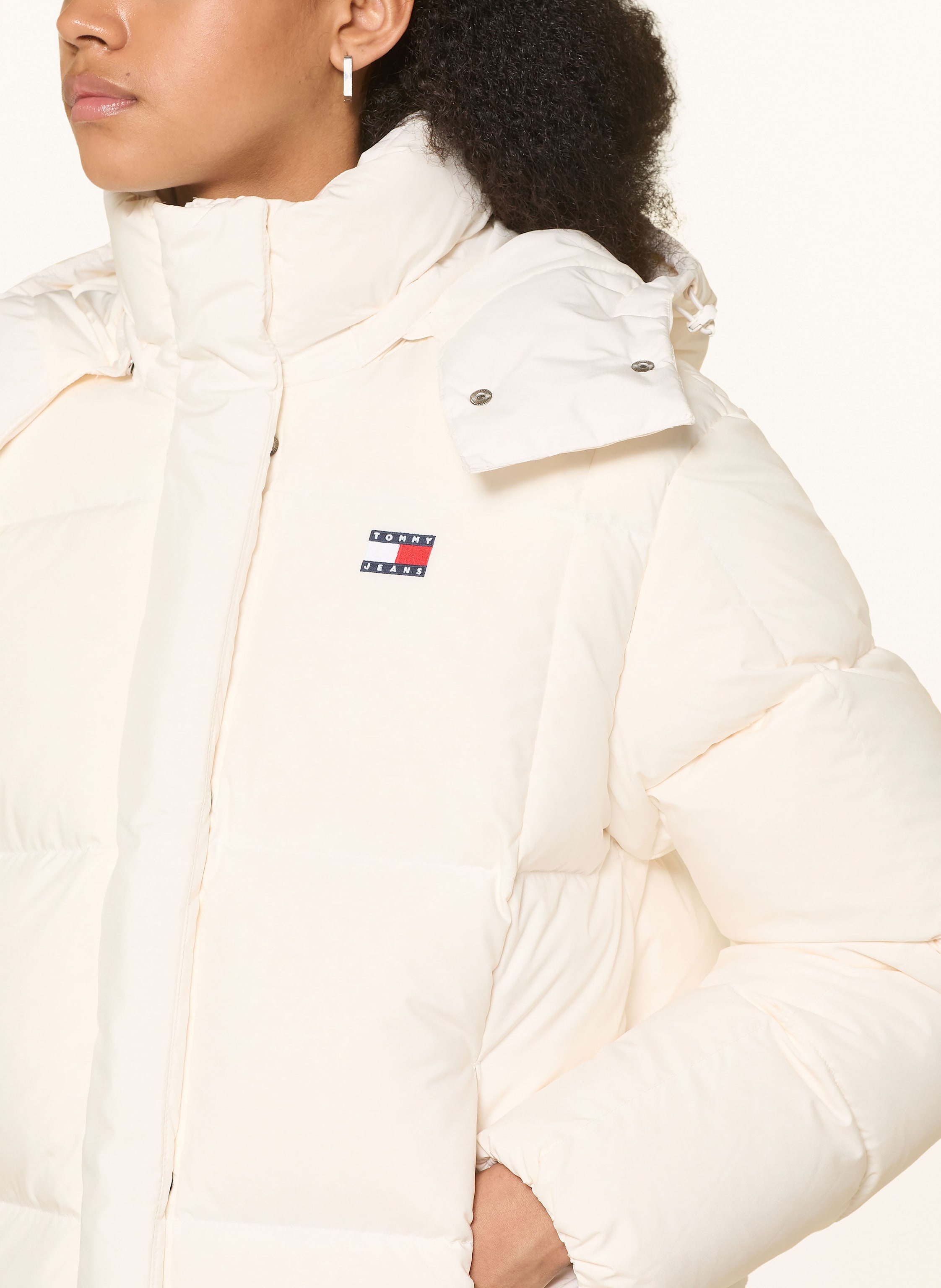 Thumbnail - Tommy Jeans Daunenjacke Alaska Mit Abnehmbarer Kapuze weiss