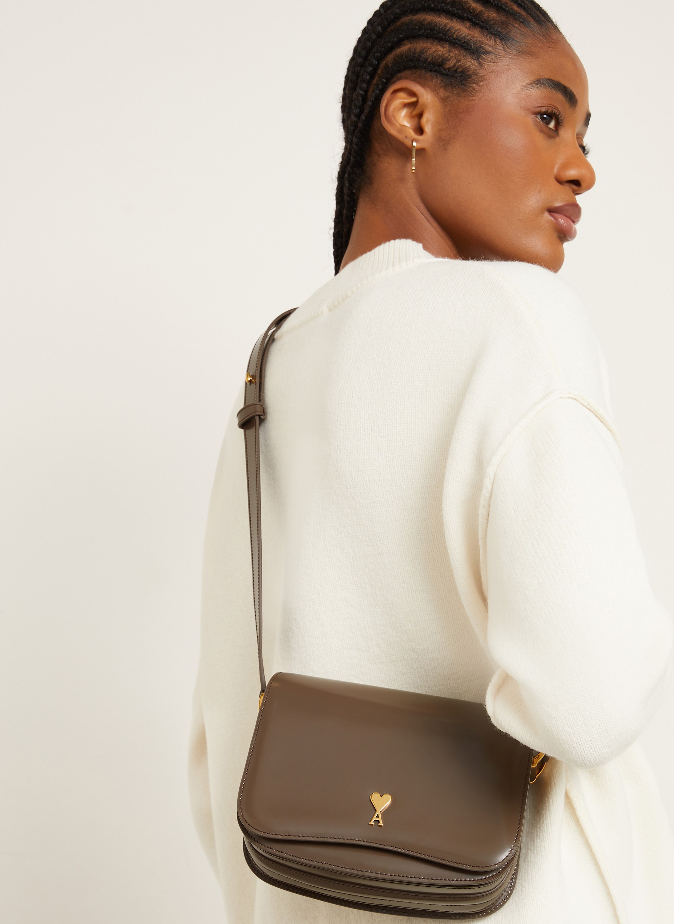 Thumbnail - Ami Paris Umhängetasche Paris Paris gruen