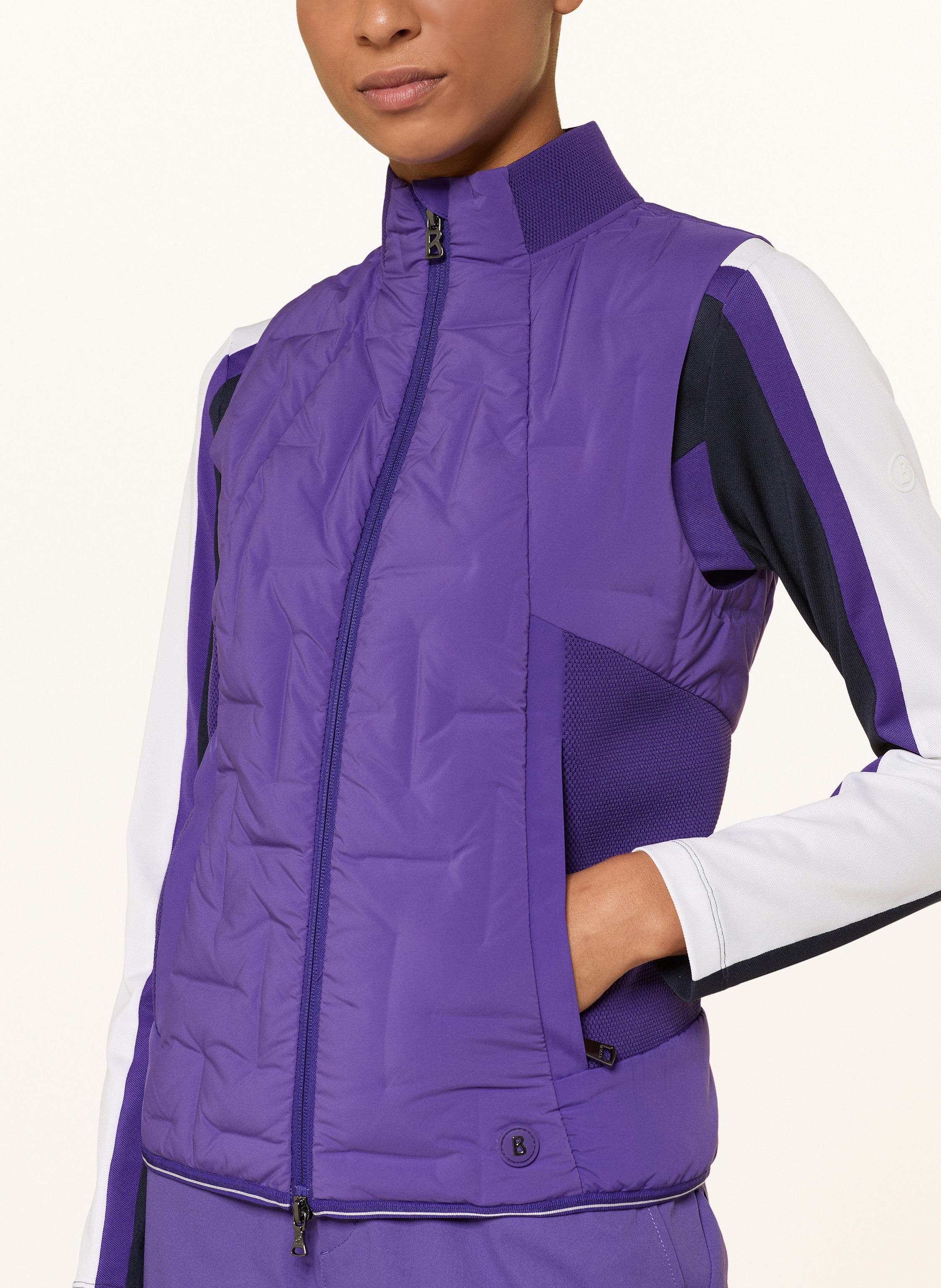 Thumbnail - Bogner Hybrid-Daunenweste Sia-D lila