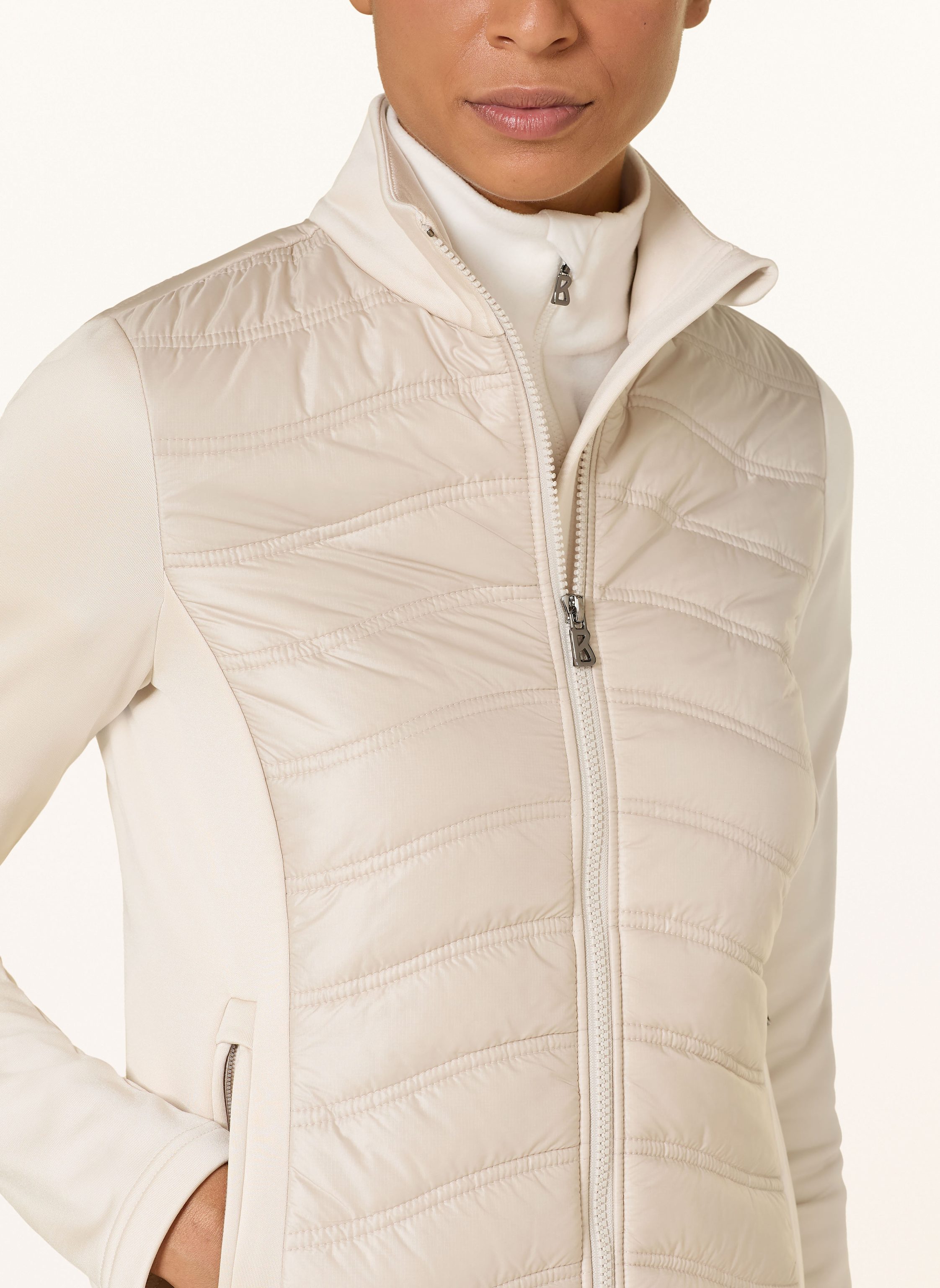 Thumbnail - Bogner Hybrid-Steppjacke Ivette weiss