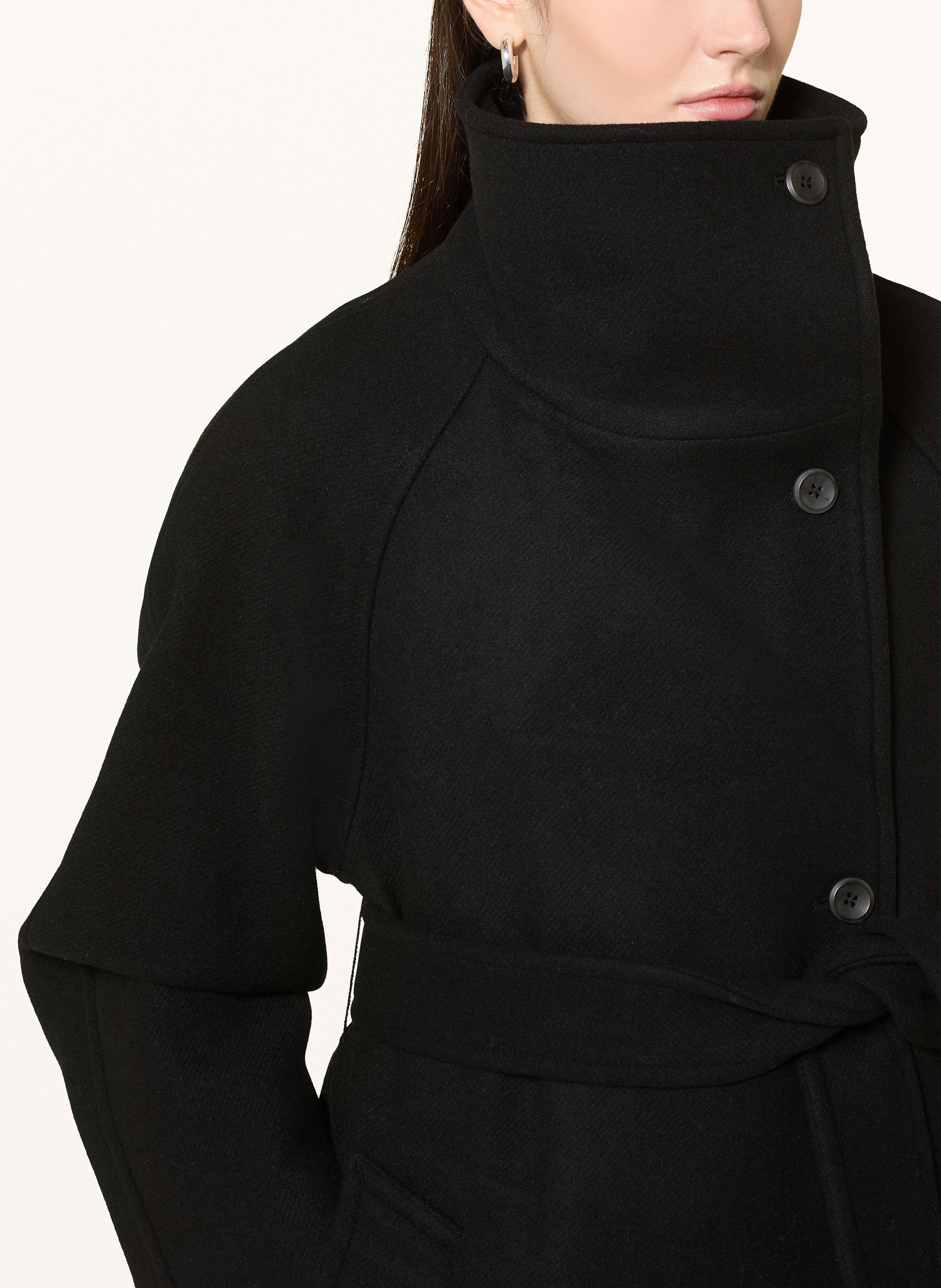 Thumbnail - Calvin Klein Wollmantel schwarz