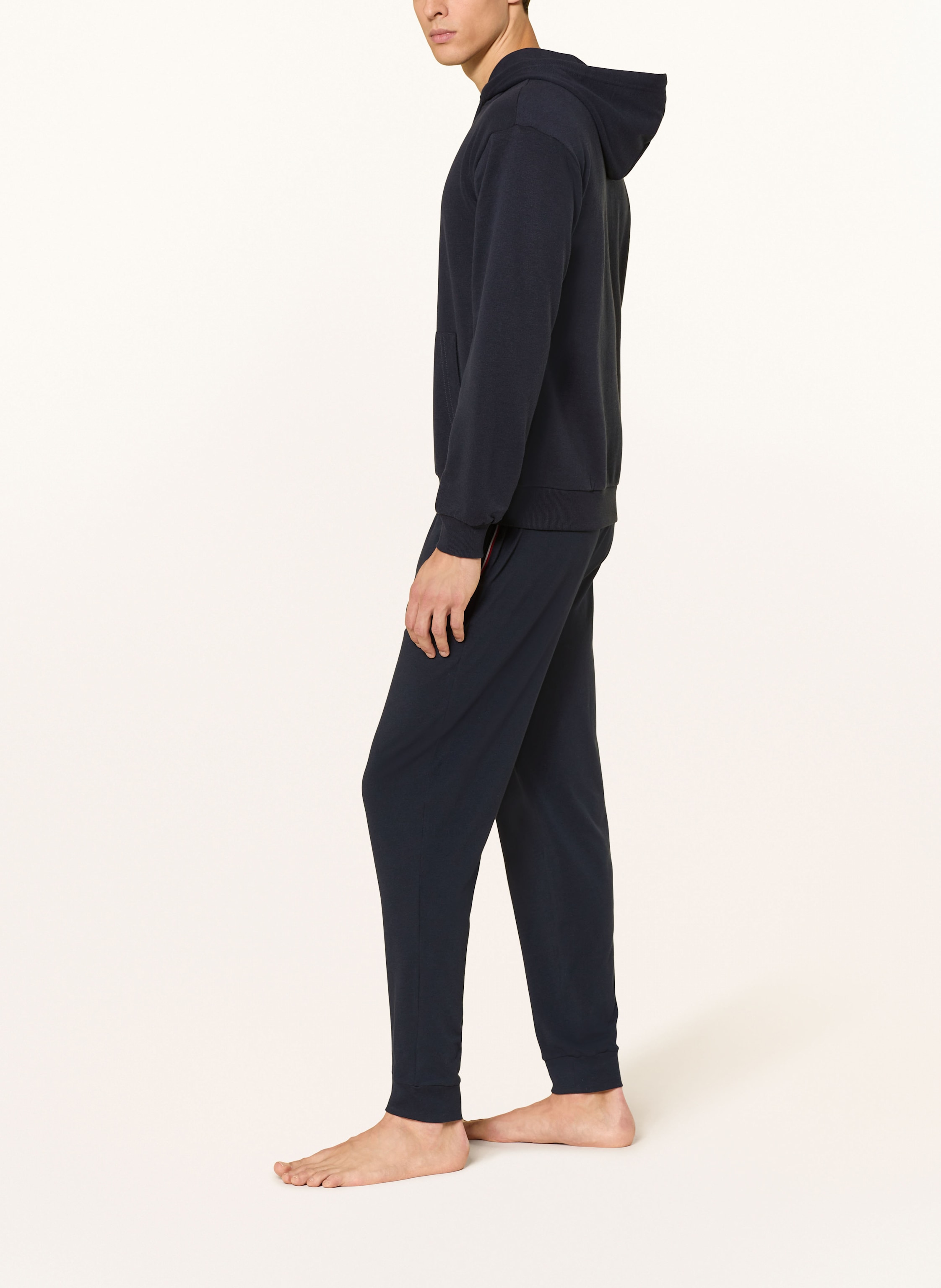 Thumbnail - Tommy Hilfiger Lounge-Hoodie blau