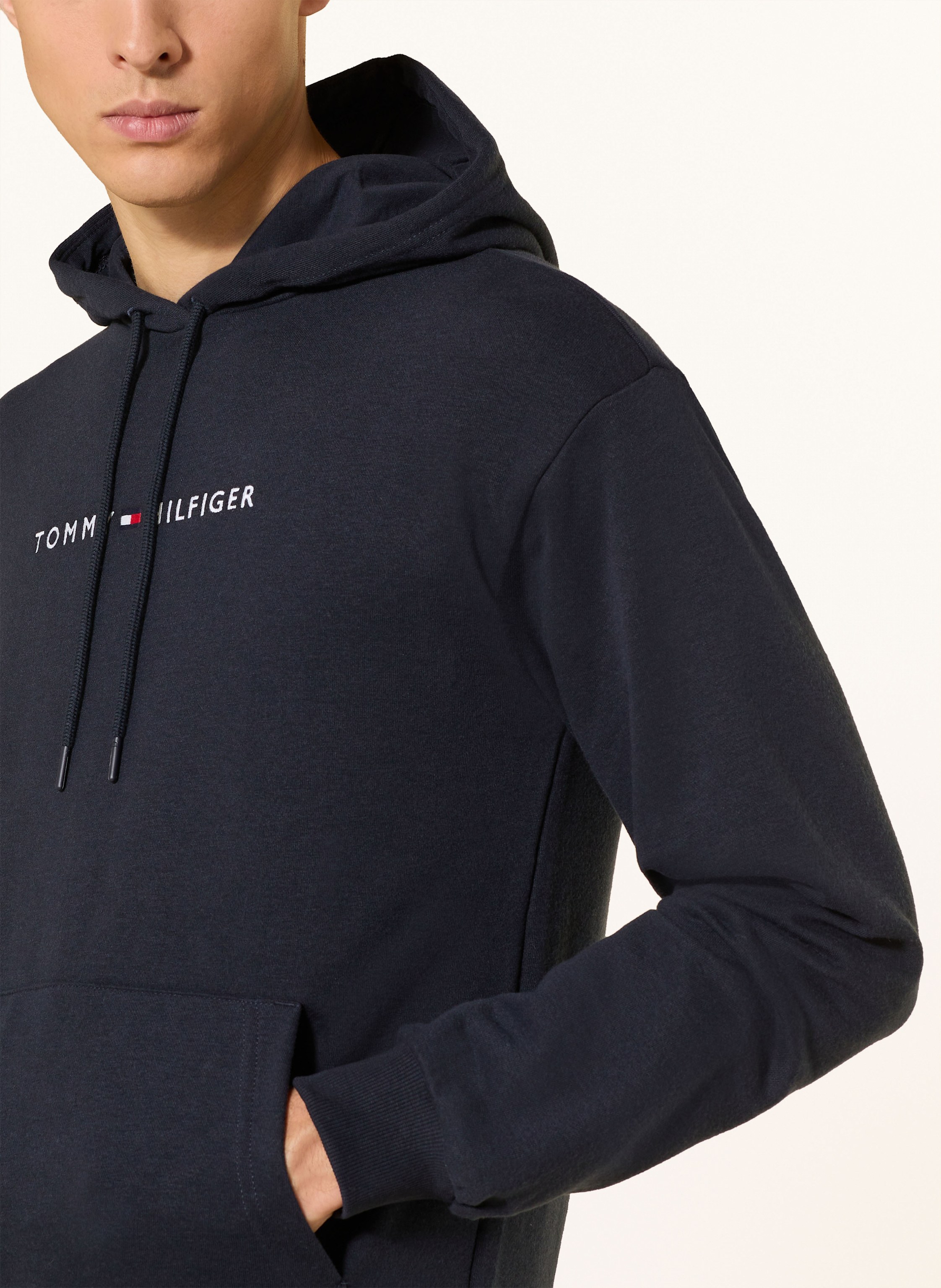 Thumbnail - Tommy Hilfiger Lounge-Hoodie blau