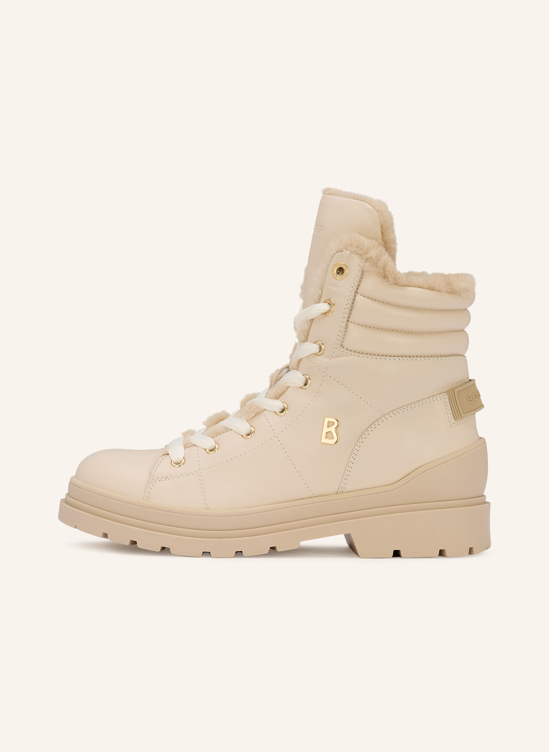 Thumbnail - Bogner Schnürboots beige