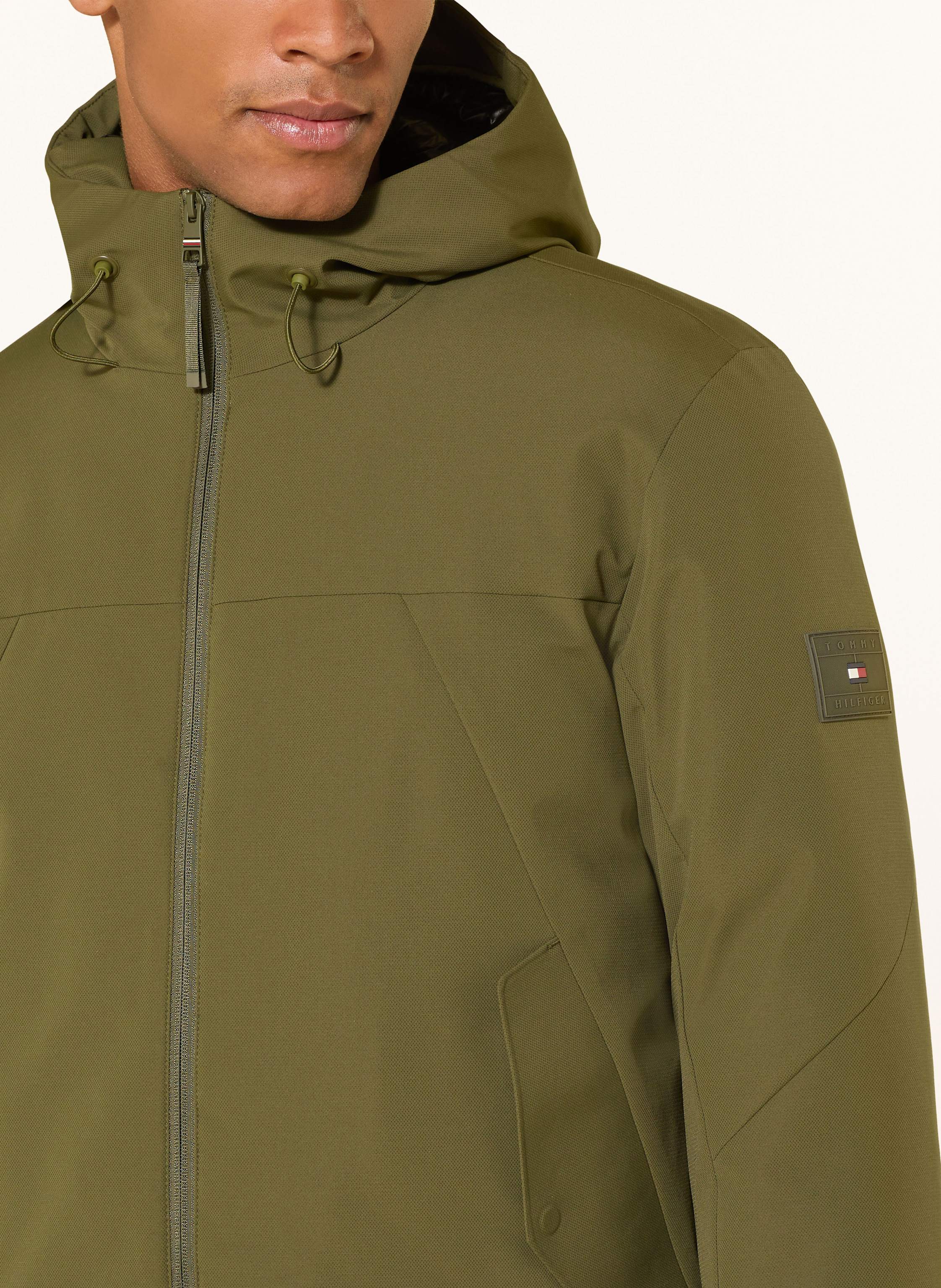 Thumbnail - Tommy Hilfiger Regenjacke gruen