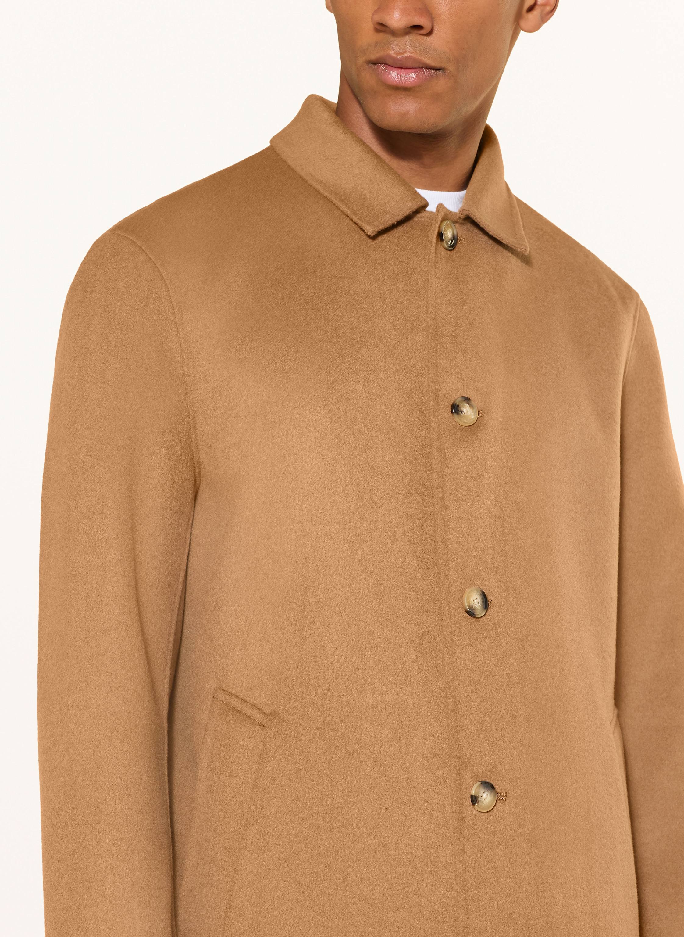 Thumbnail - Tommy Hilfiger Wollmantel braun