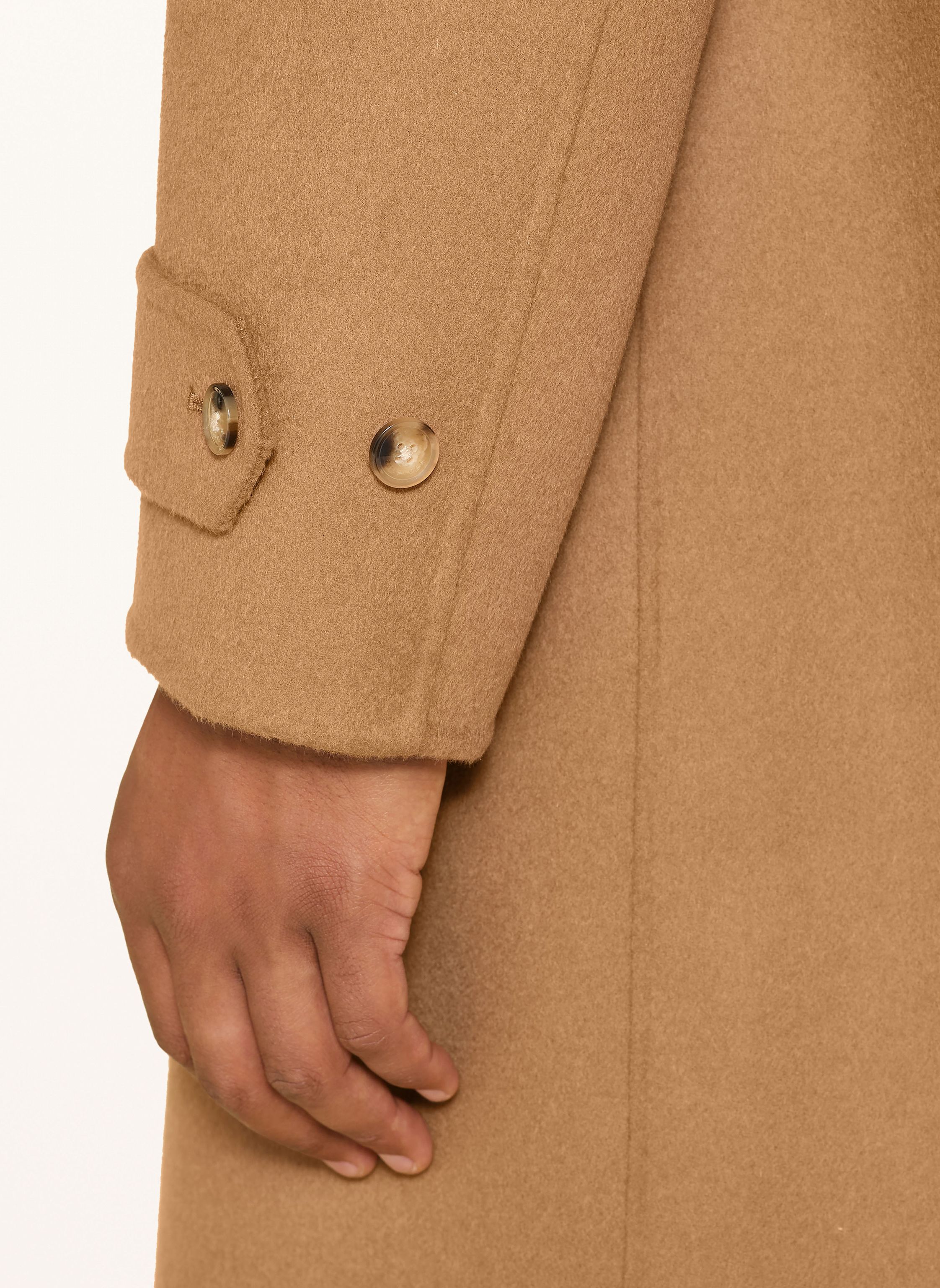 Thumbnail - Tommy Hilfiger Wollmantel braun