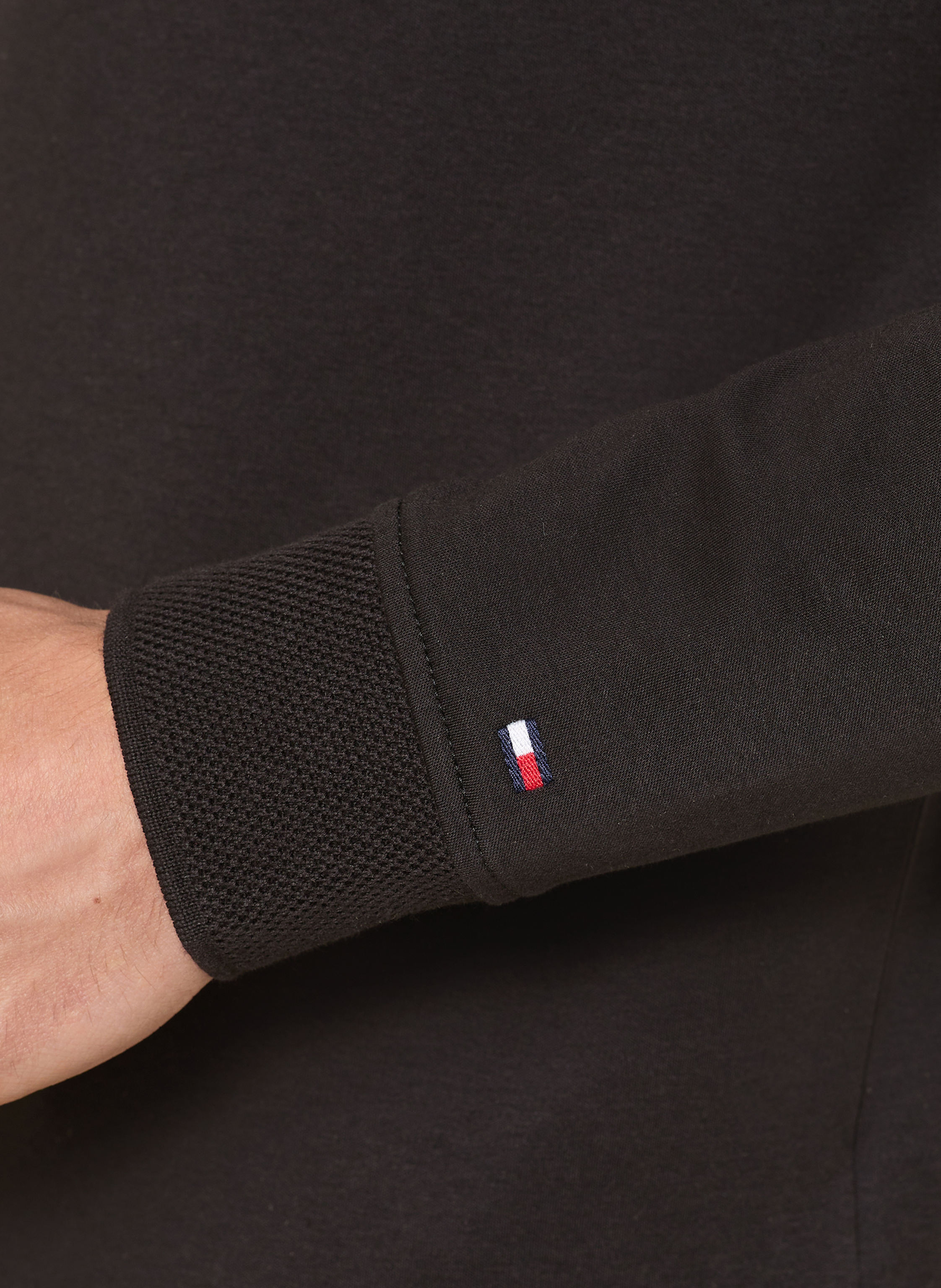 Thumbnail - Tommy Hilfiger Jersey-Poloshirt Regular Fit schwarz