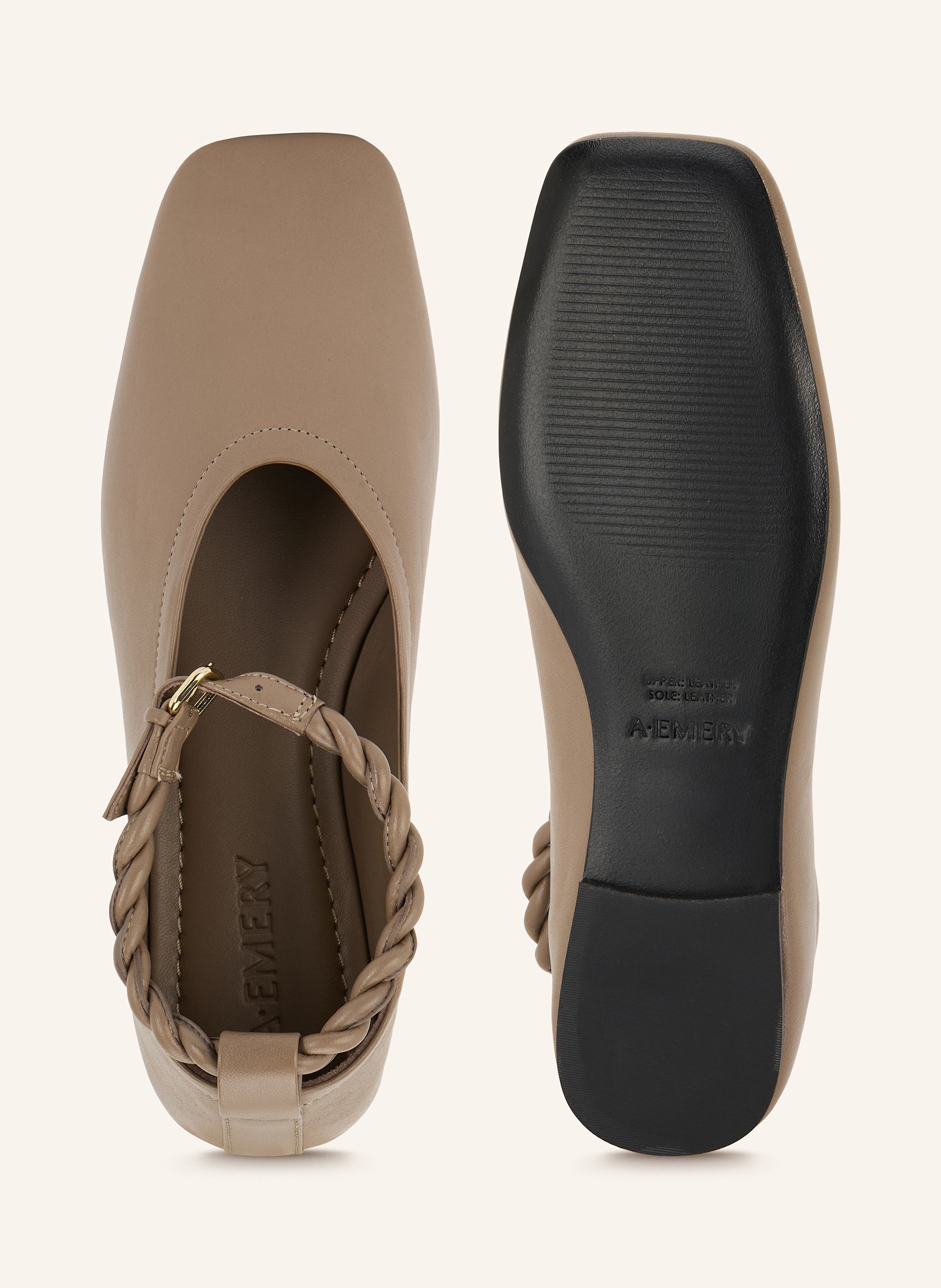 Thumbnail - A.Emery Ballerinas Steele beige