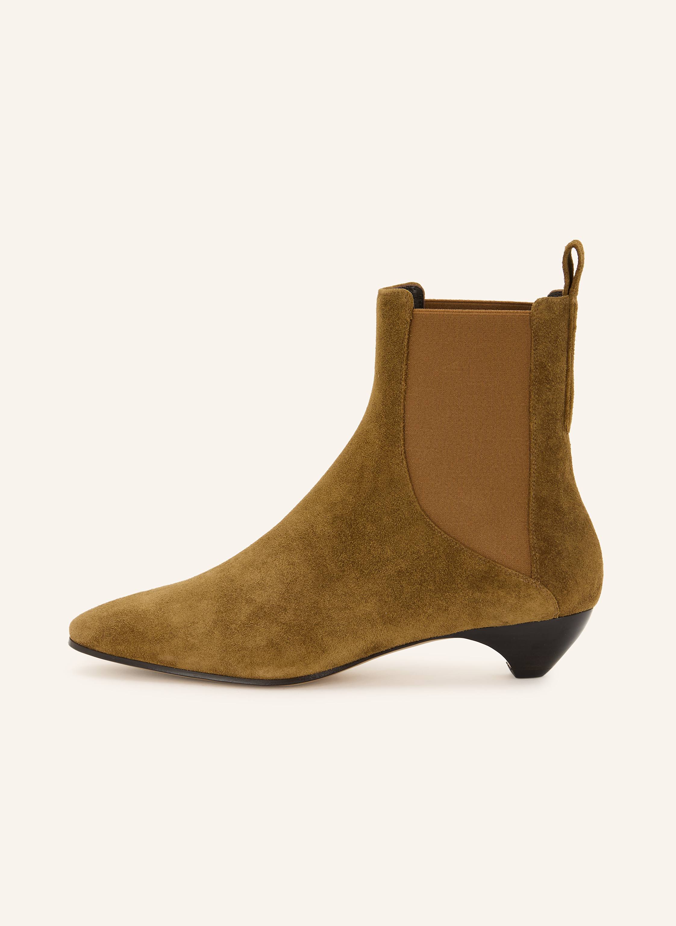 Thumbnail - Le Monde Béryl Chelsea-Boots beige