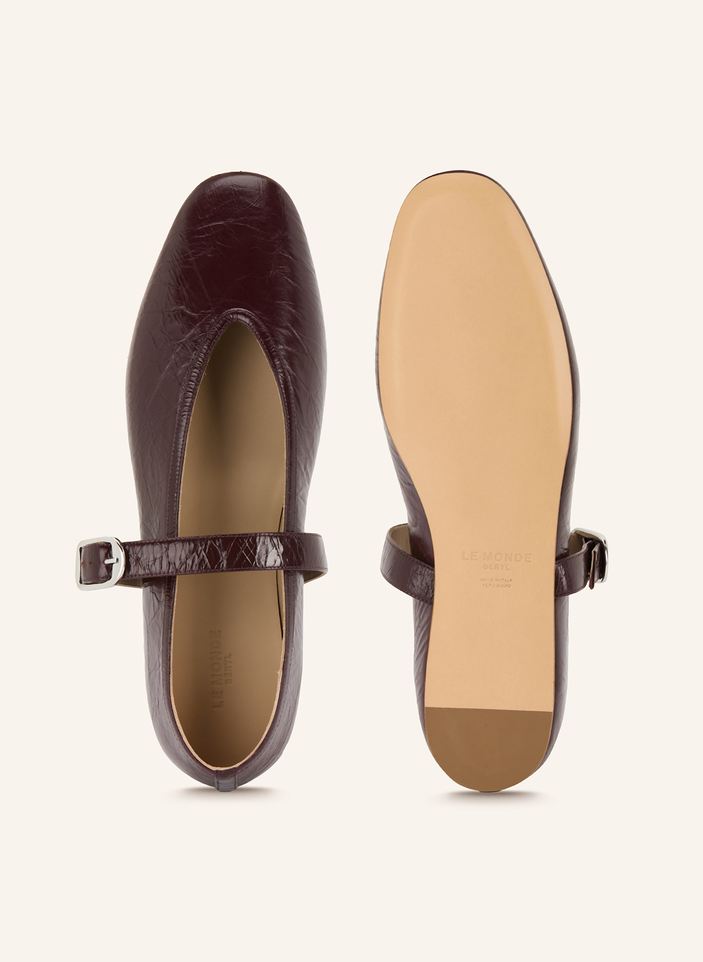 Thumbnail - Le Monde Béryl Mary-Jane-Ballerinas lila