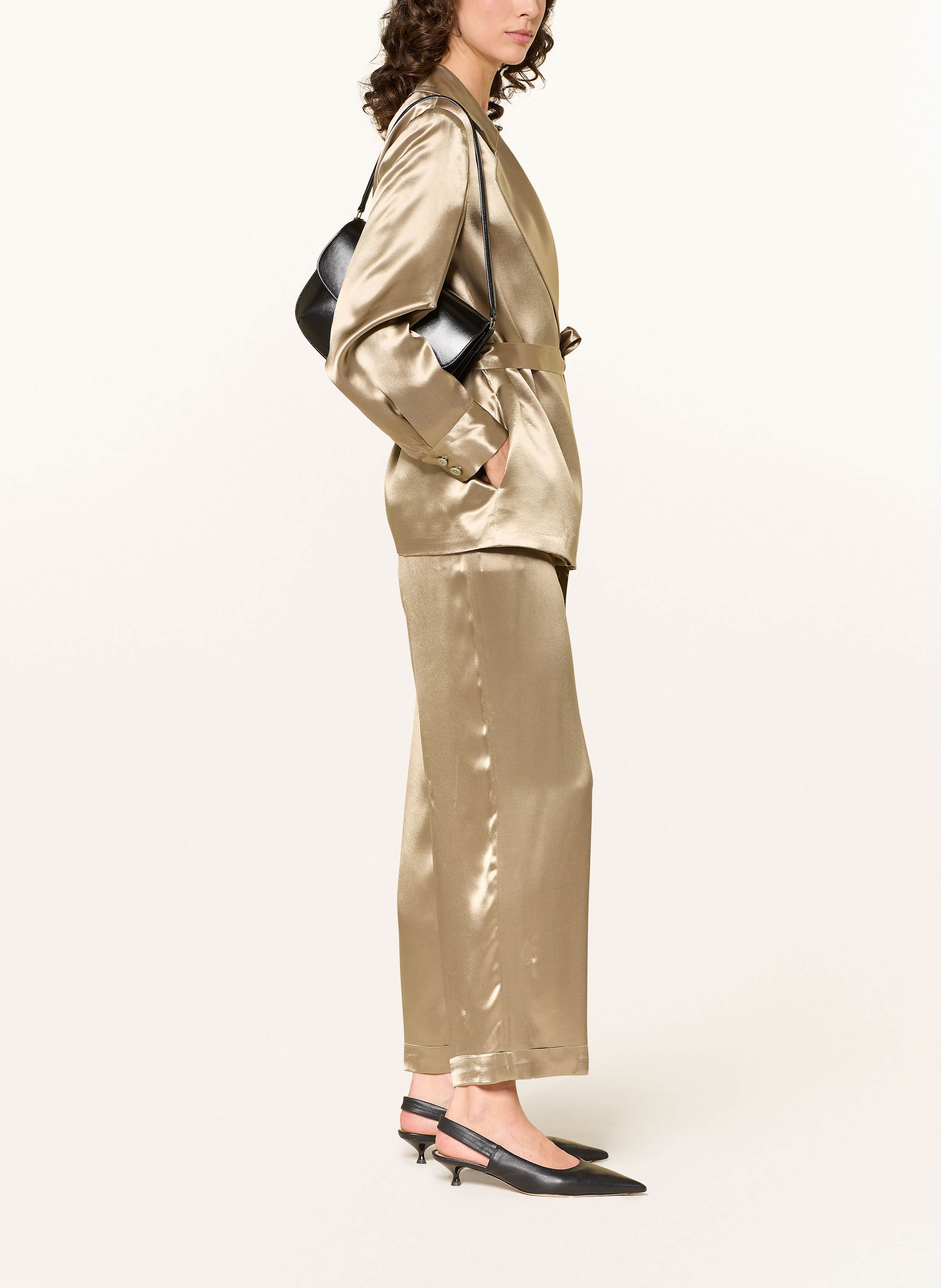 Thumbnail - Peserico Satin-Culotte beige