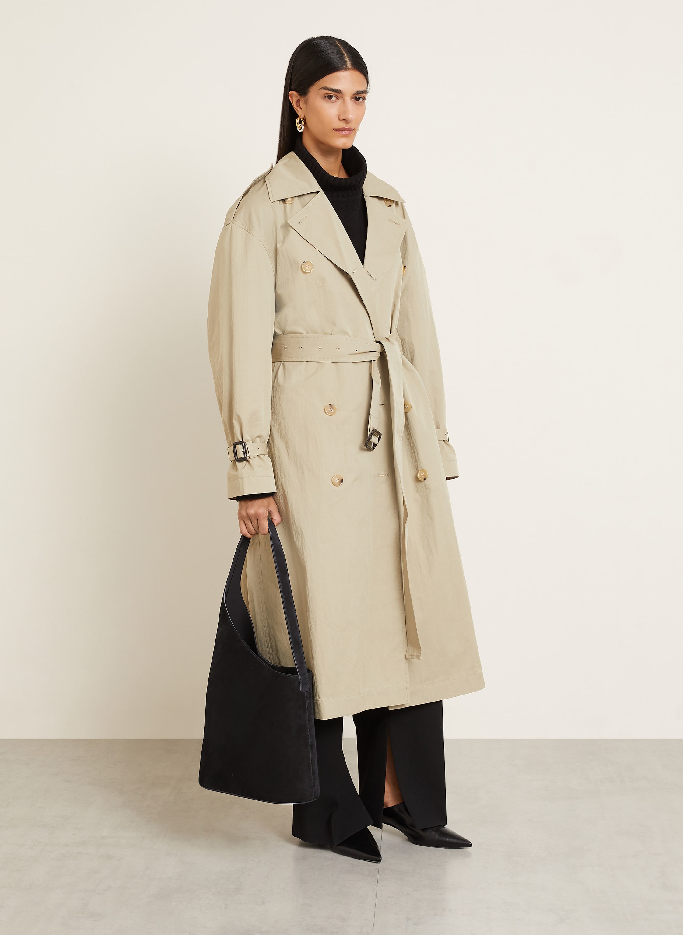 Thumbnail - Aesther Ekme Schultertasche Lune schwarz