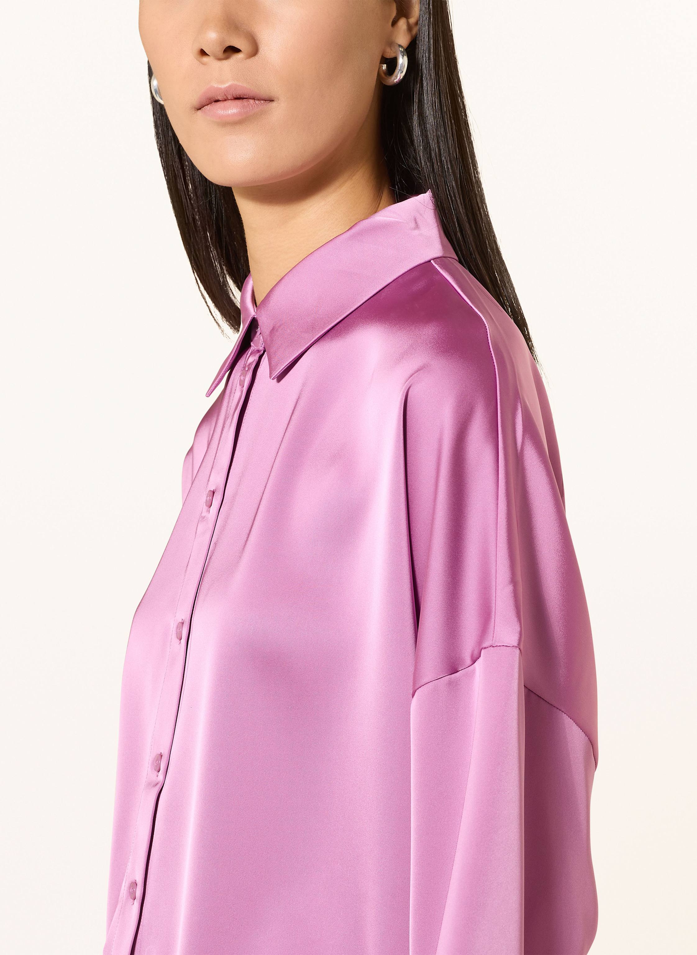 Thumbnail - Max & Co. Satinbluse Sbembo Mit 3/4-Arm rosa