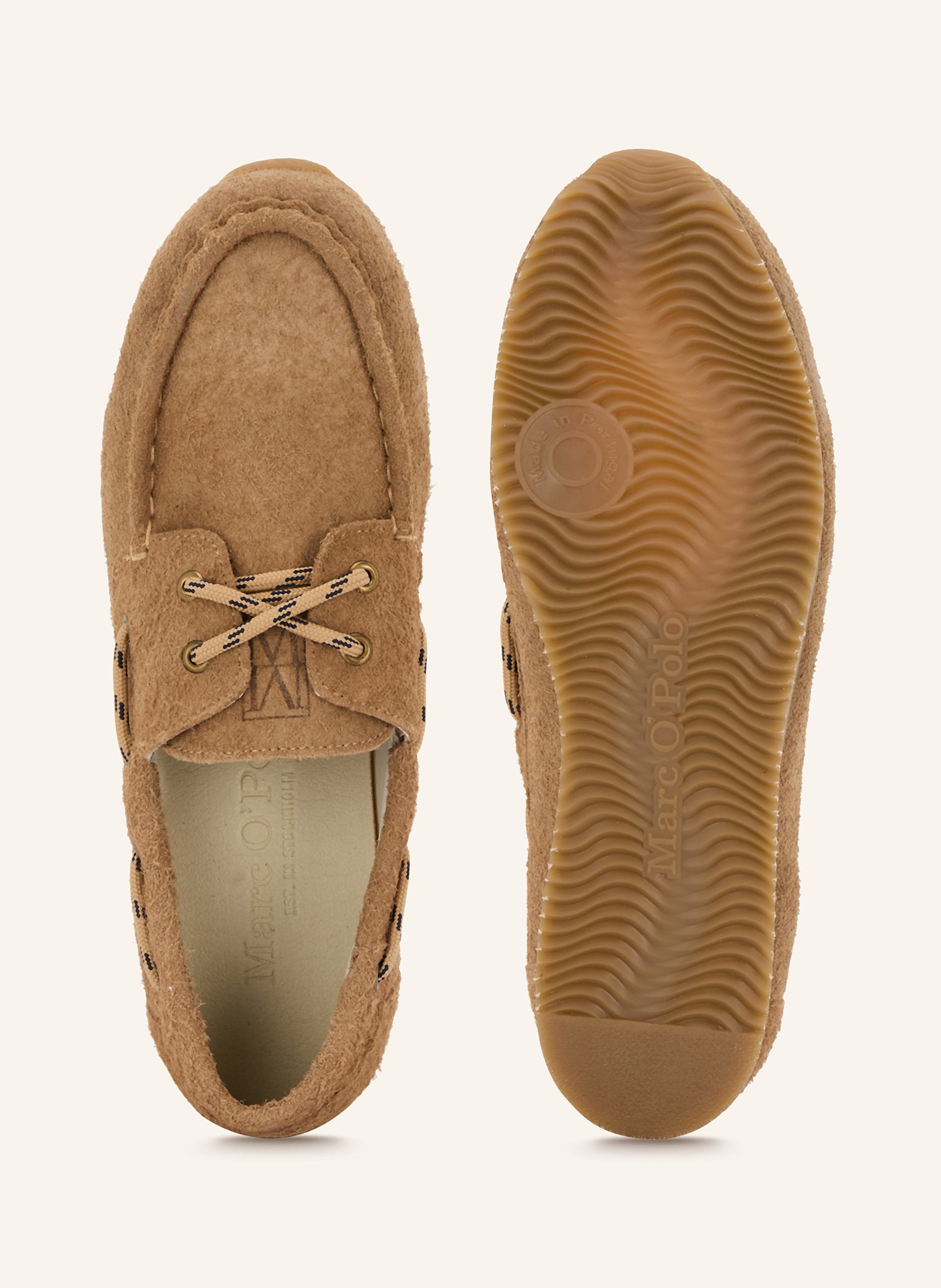 Thumbnail - Marc O'polo Bootsschuhe Flavia 3h beige