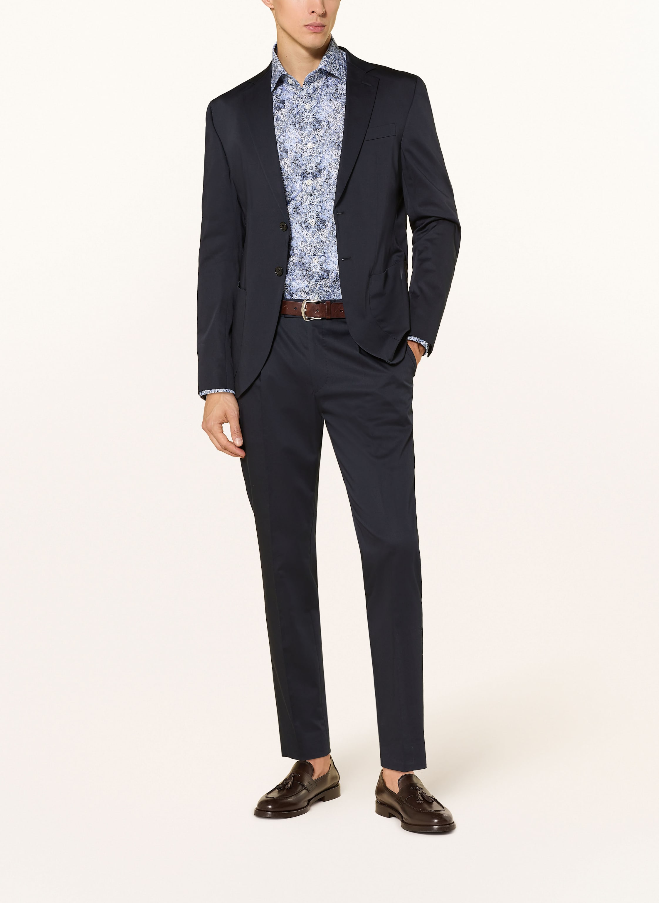 Thumbnail - Olymp Signature Hemd Signature Tailored Fit blau