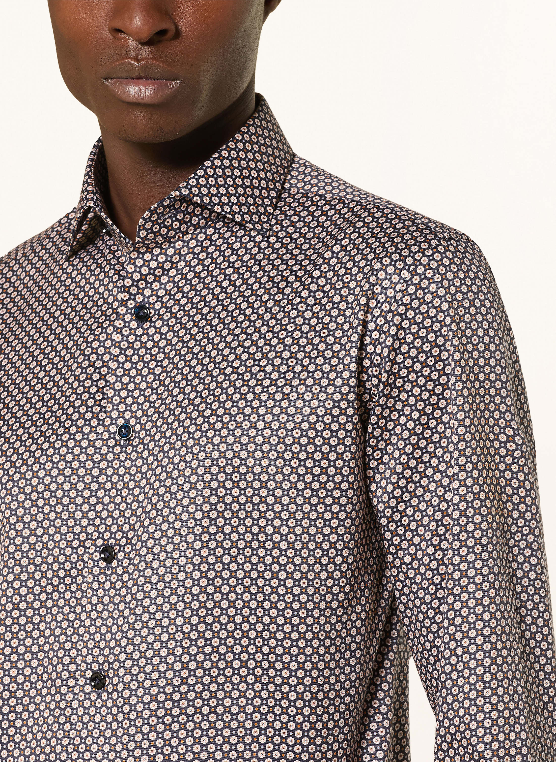 Thumbnail - Olymp Signature Hemd Signature Tailored Fit blau