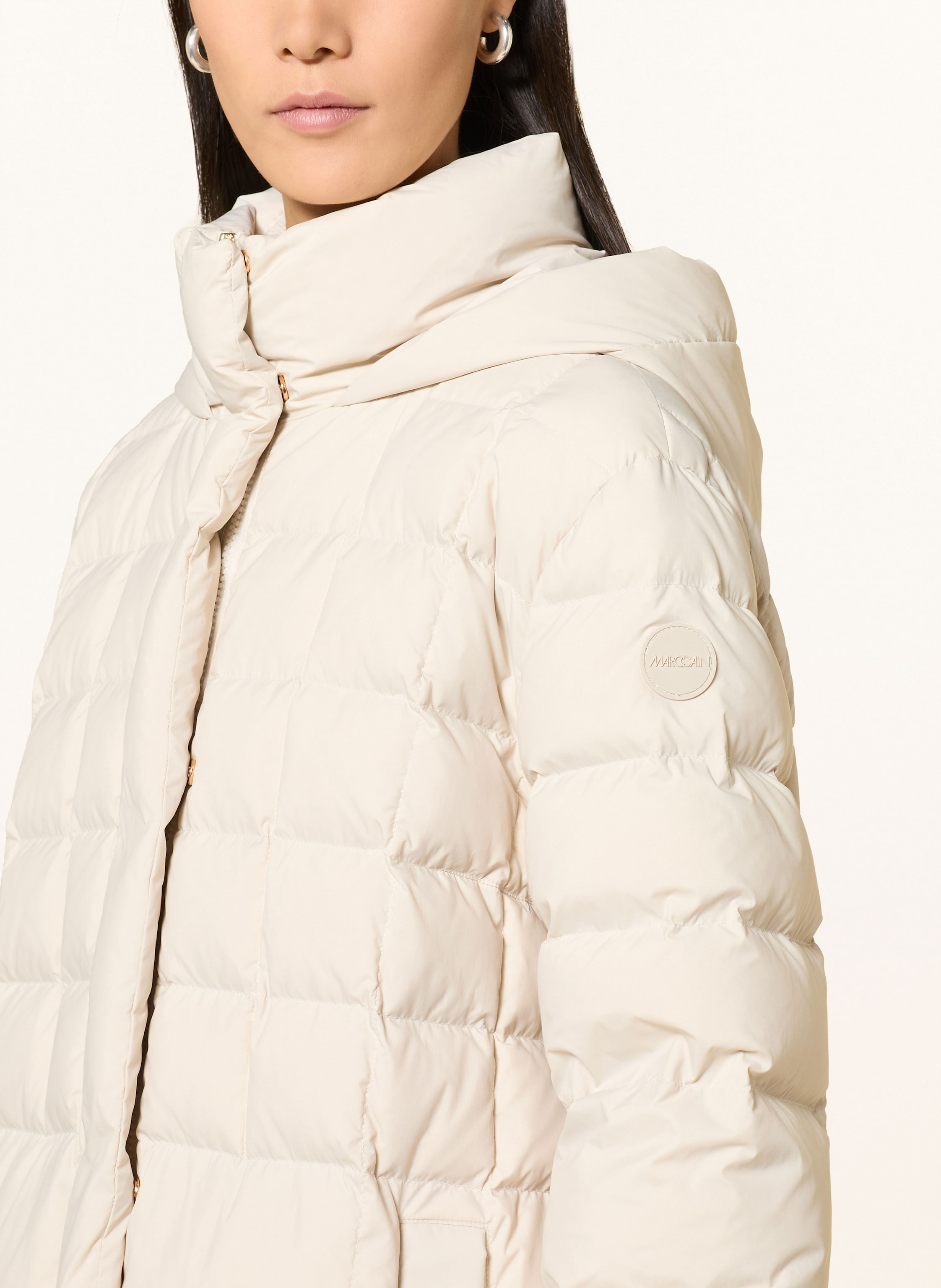 Thumbnail - Marc Cain Steppmantel beige