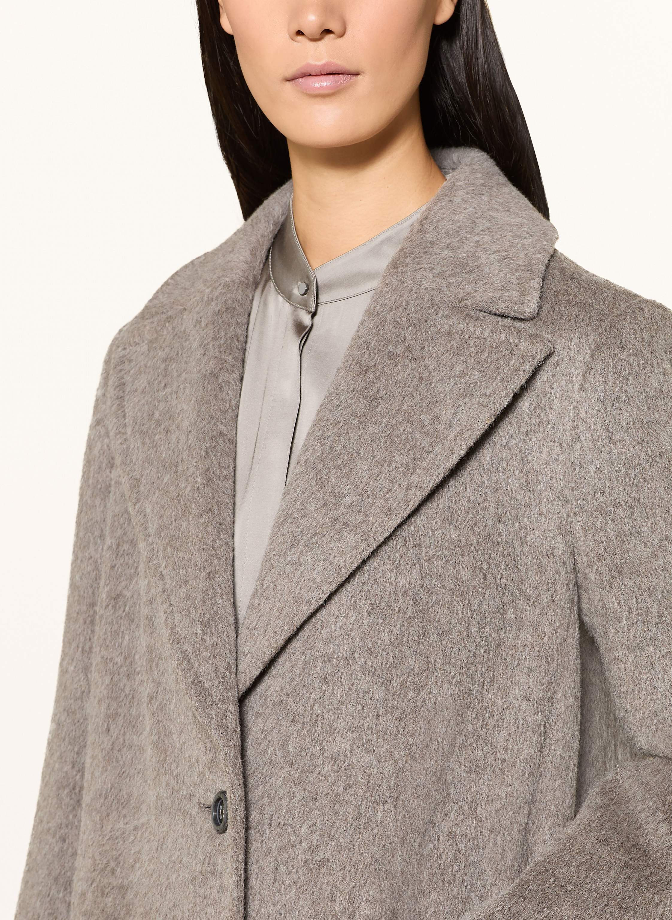 Thumbnail - Marc Cain Mantel Mit Alpaka grau