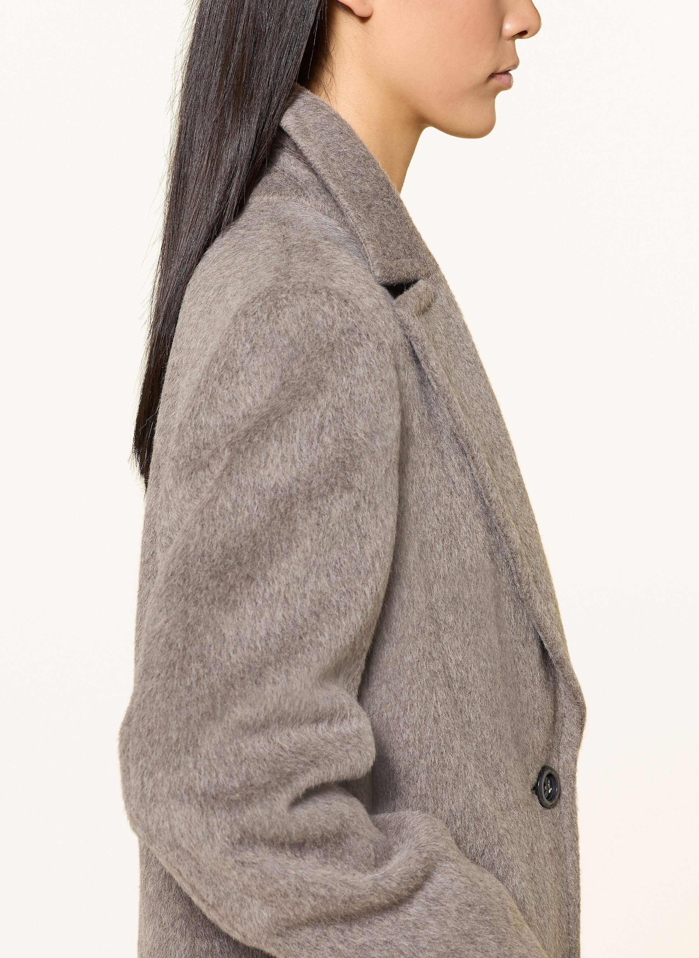 Thumbnail - Marc Cain Mantel Mit Alpaka grau