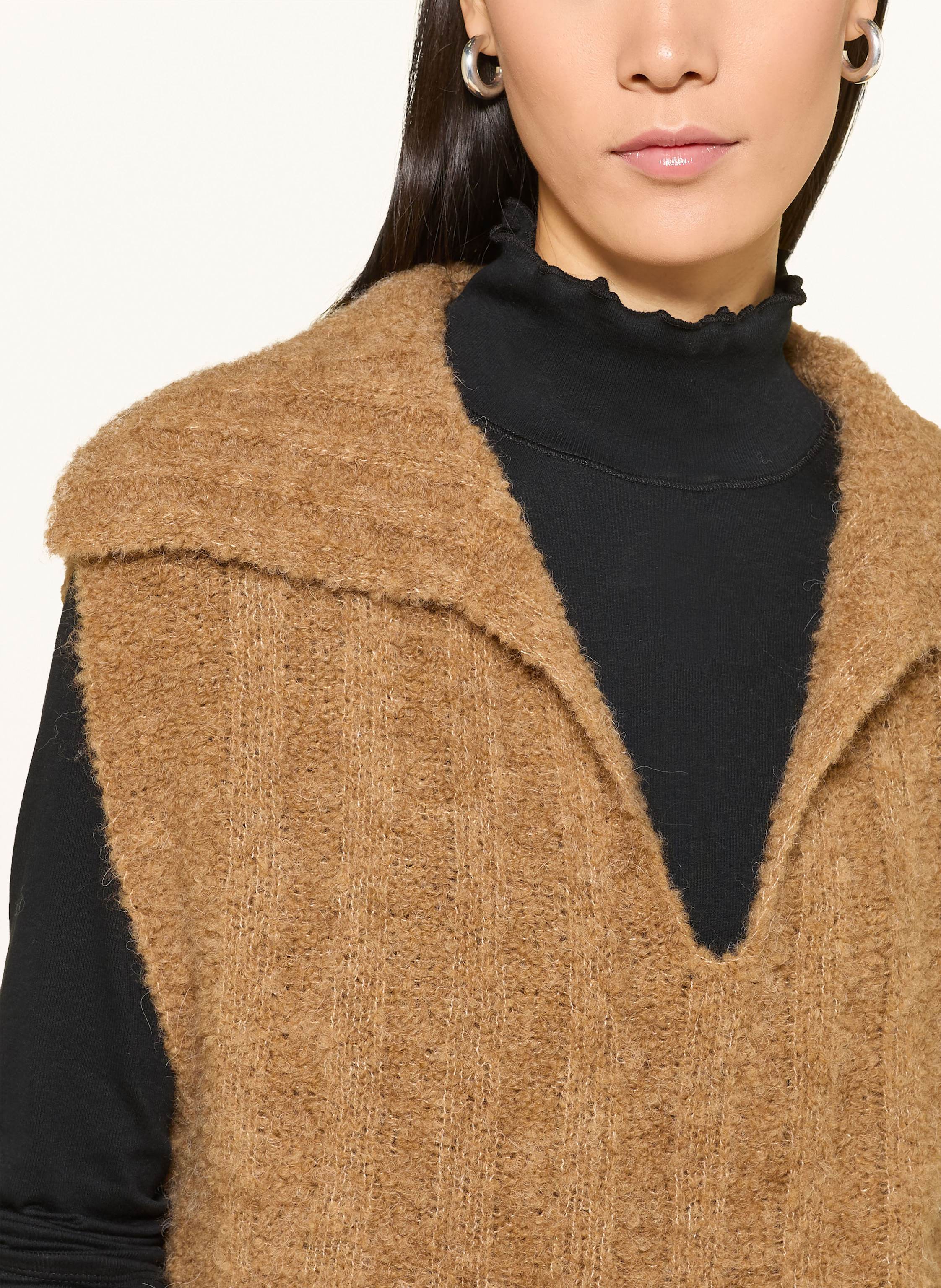 Thumbnail - Marc Cain Pullunder Mit Alpaka braun