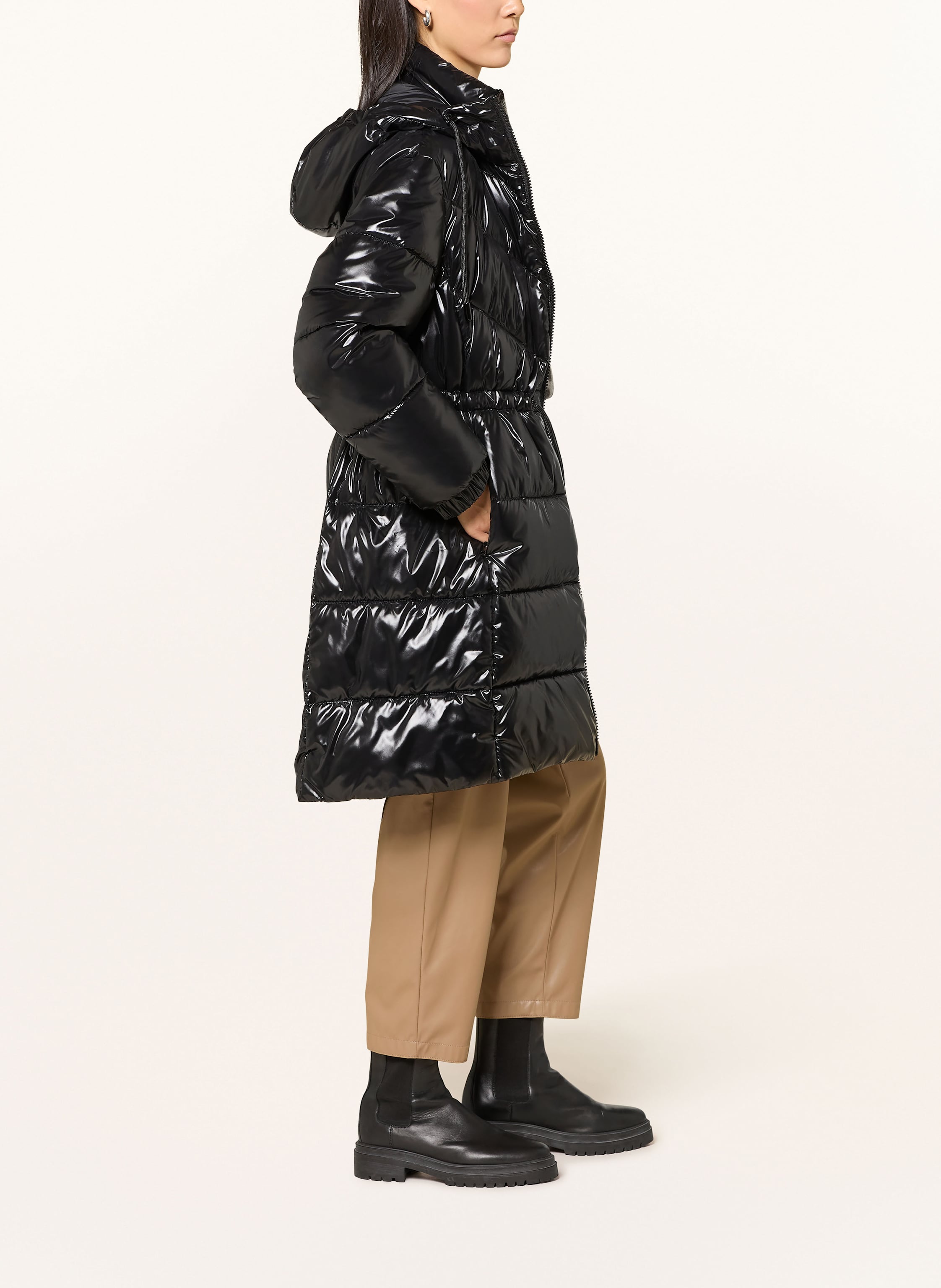 Thumbnail - Marc Cain Steppmantel schwarz