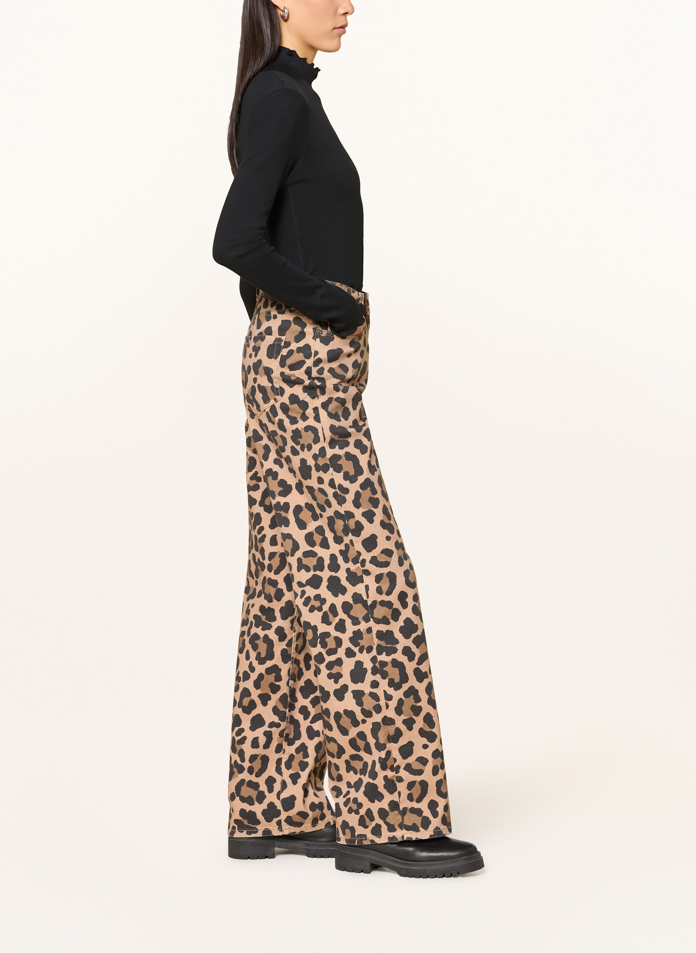 Thumbnail - Marc Cain Wide Leg Jeans Wigan braun