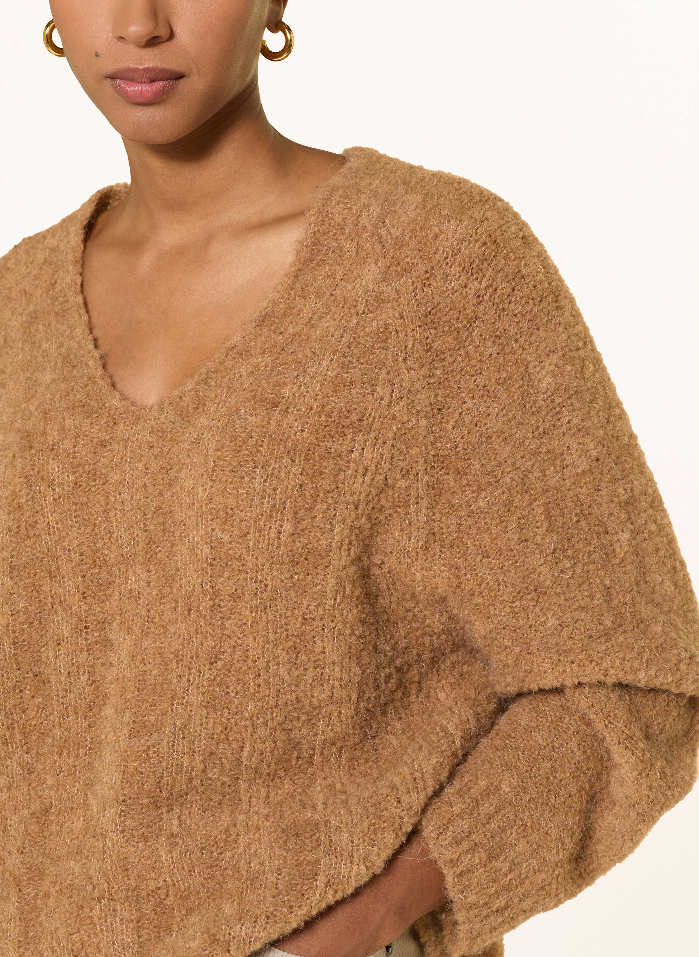 Thumbnail - Marc Cain Pullover Mit Alpaka braun