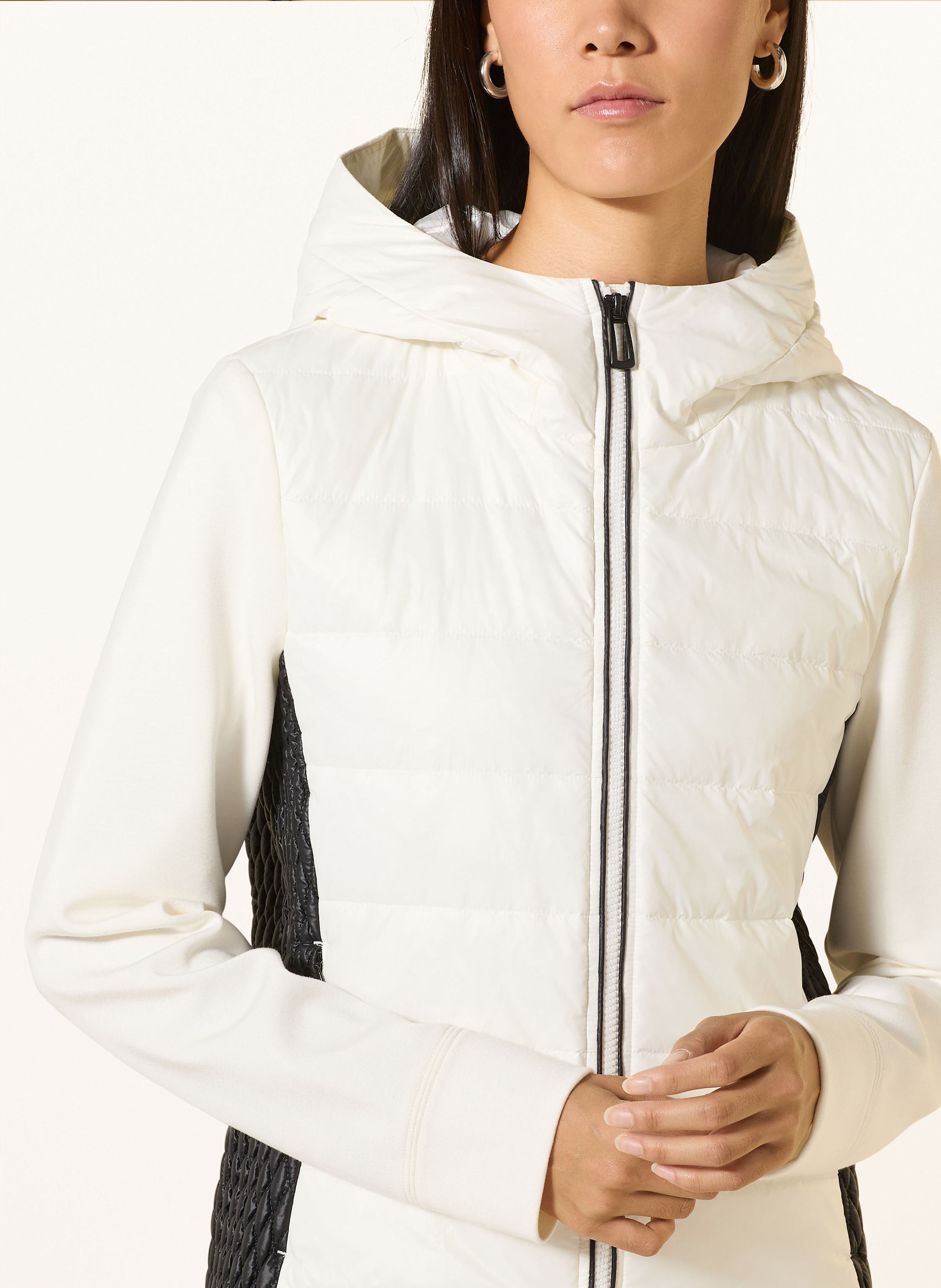 Thumbnail - Marc Cain Steppjacke Im Materialmix weiss