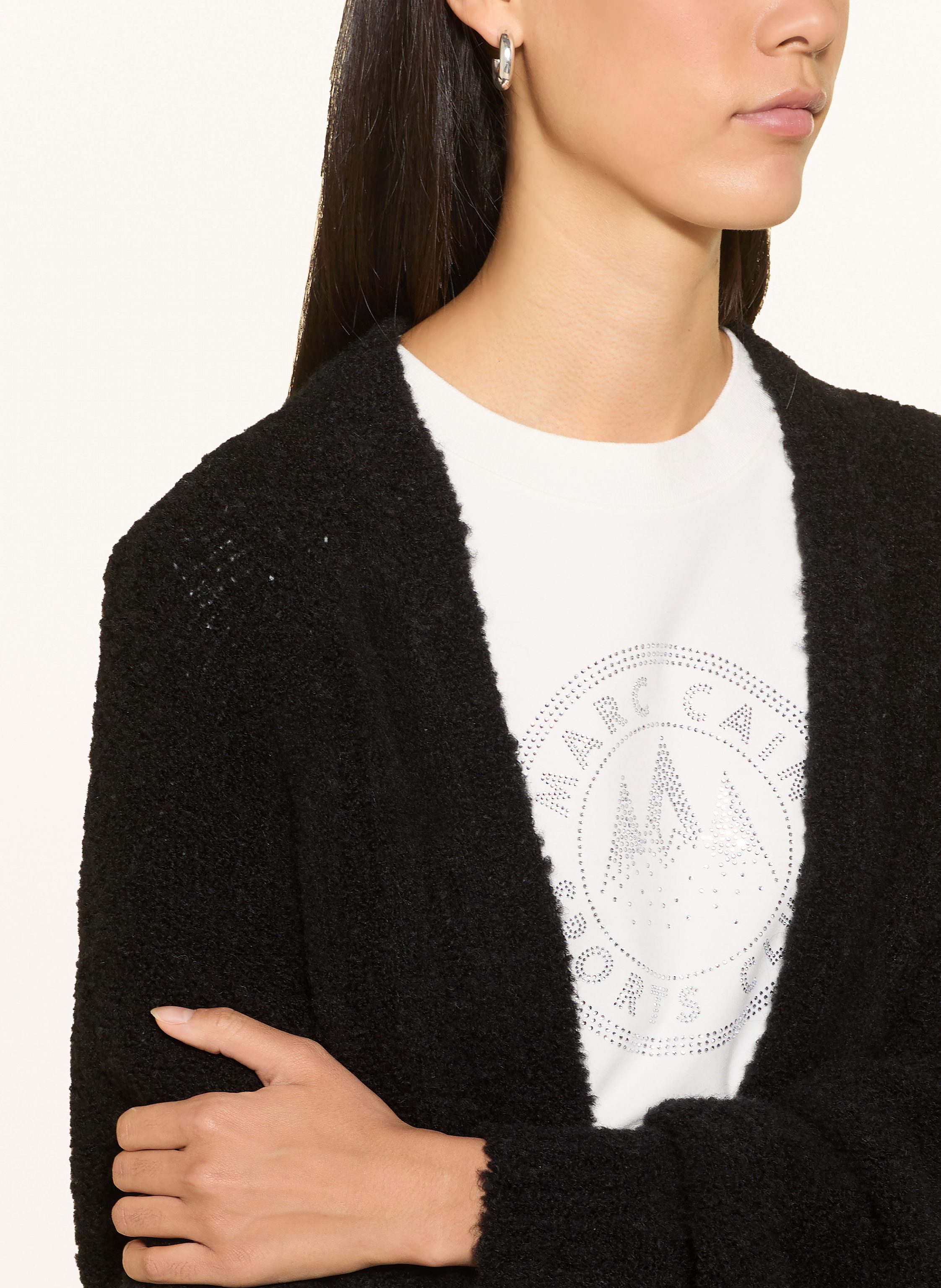 Thumbnail - Marc Cain Strickjacke Mit Alpaka schwarz