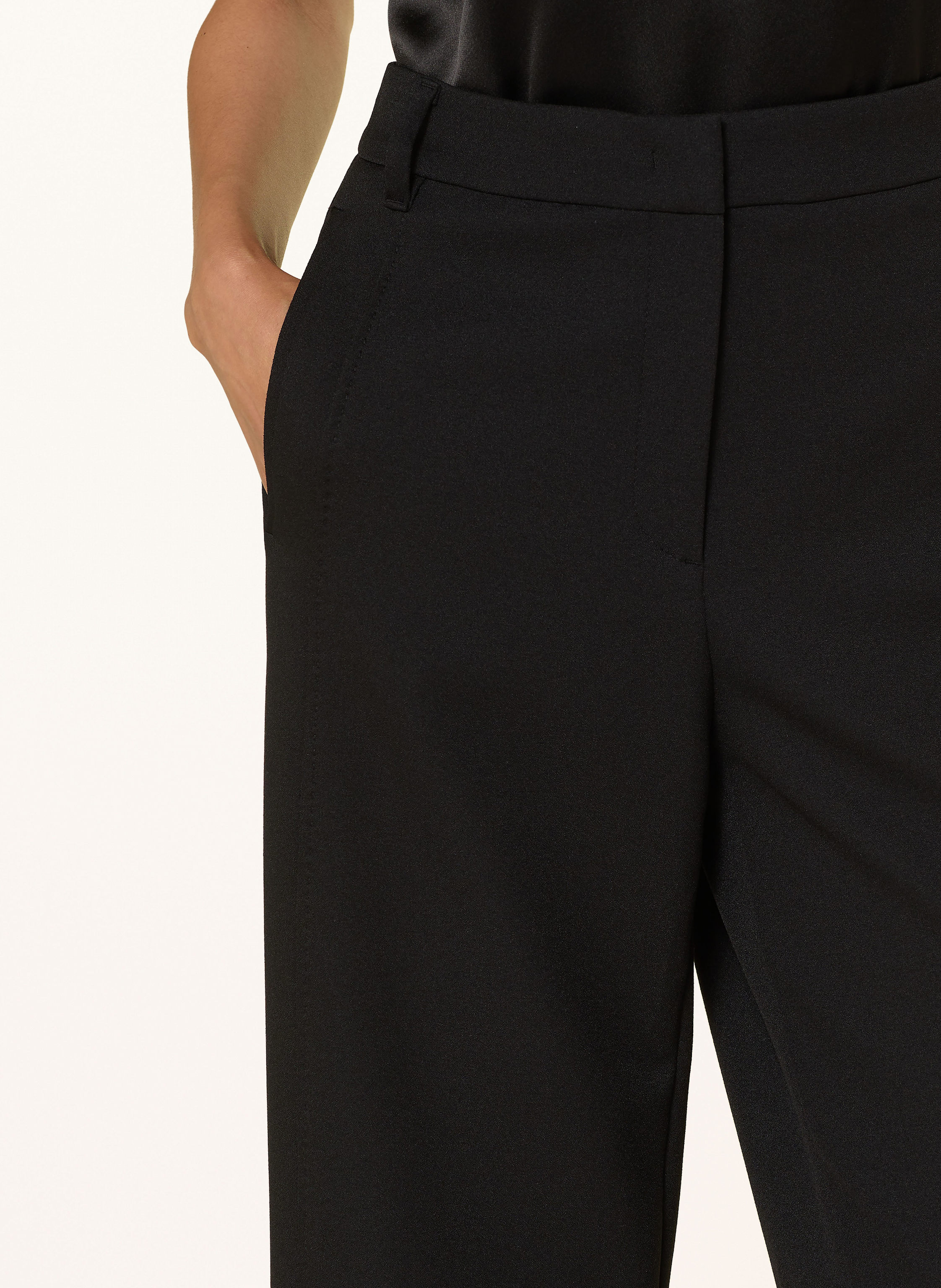 Thumbnail - Marc Cain Marlenehose Fés schwarz