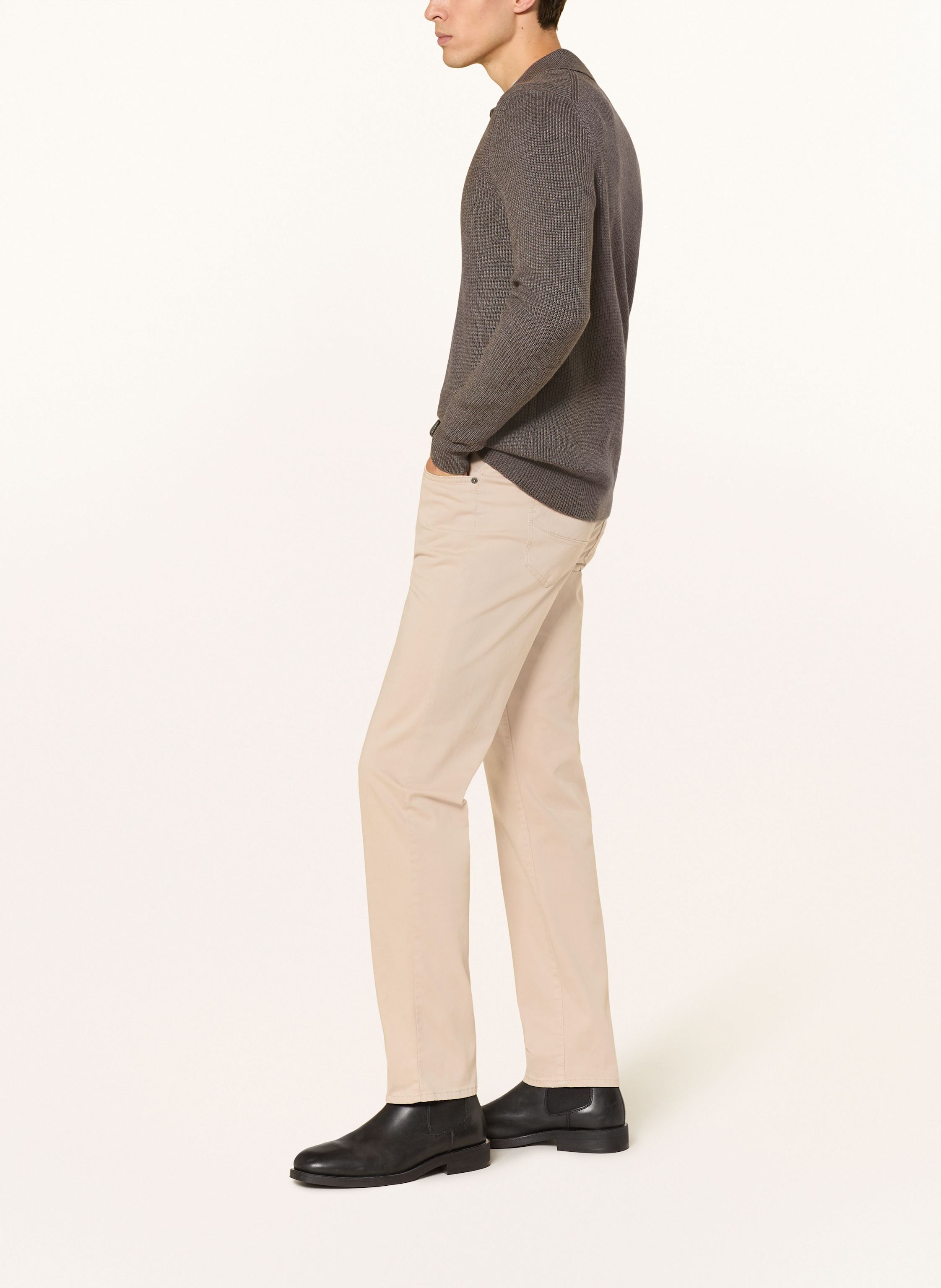 Thumbnail - Brax Hose Cadiz Straight Fit beige