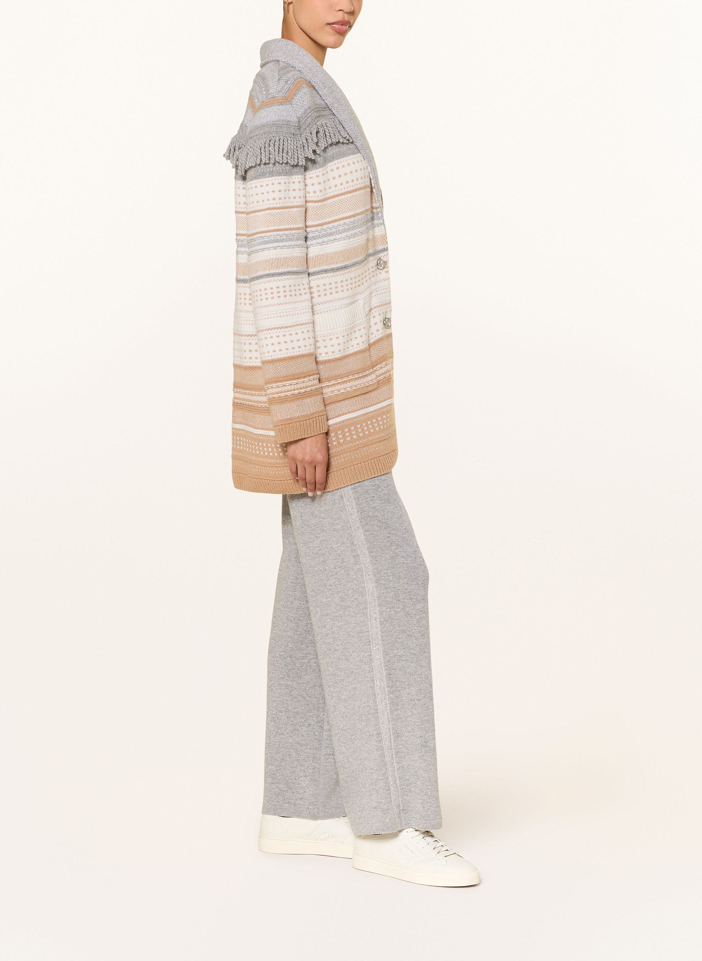 Thumbnail - Marc Cain Strickhose Washington Mit Cashmere grau