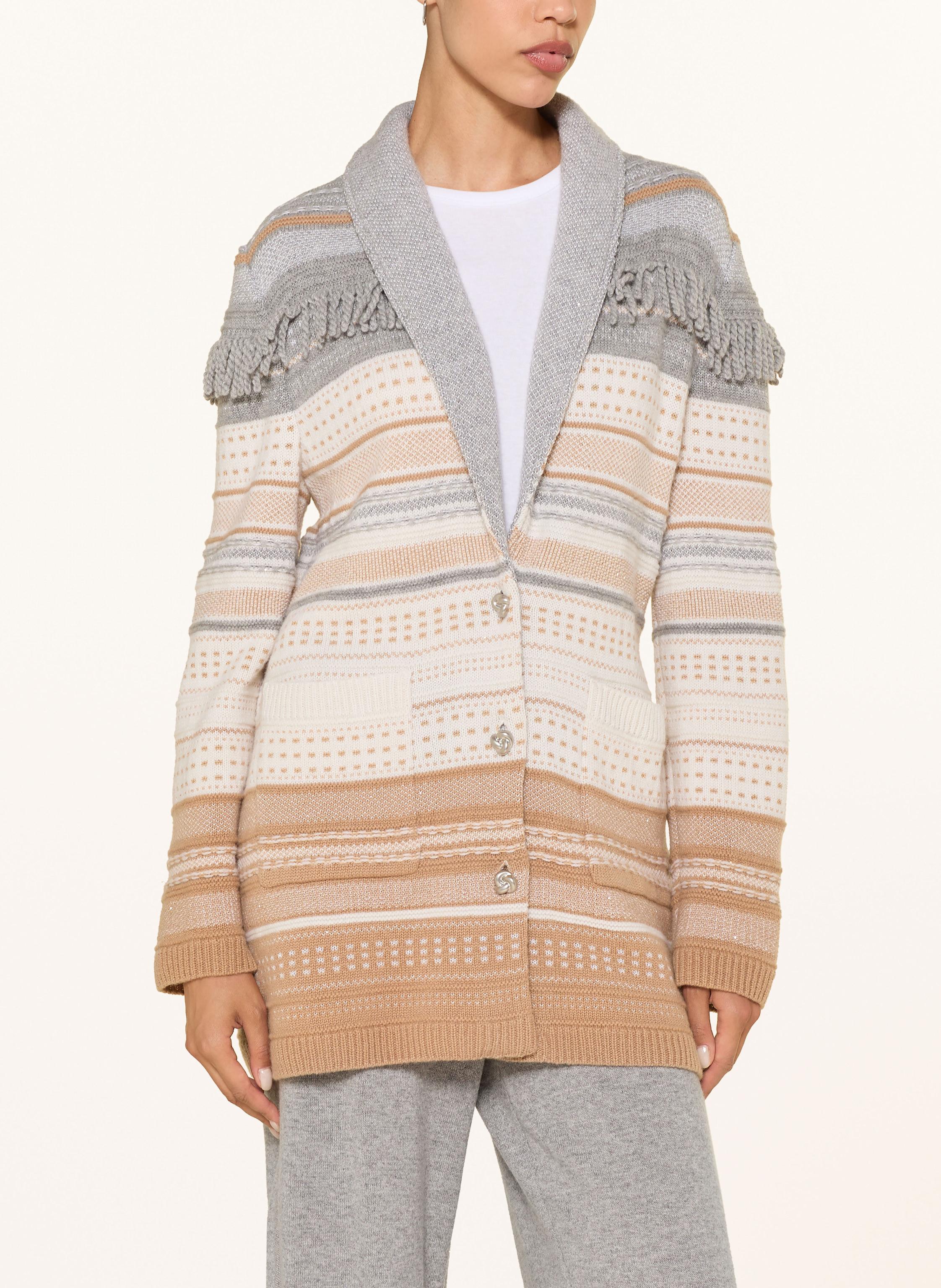 Thumbnail - Marc Cain Strickjacke Mit Cashmere weiss