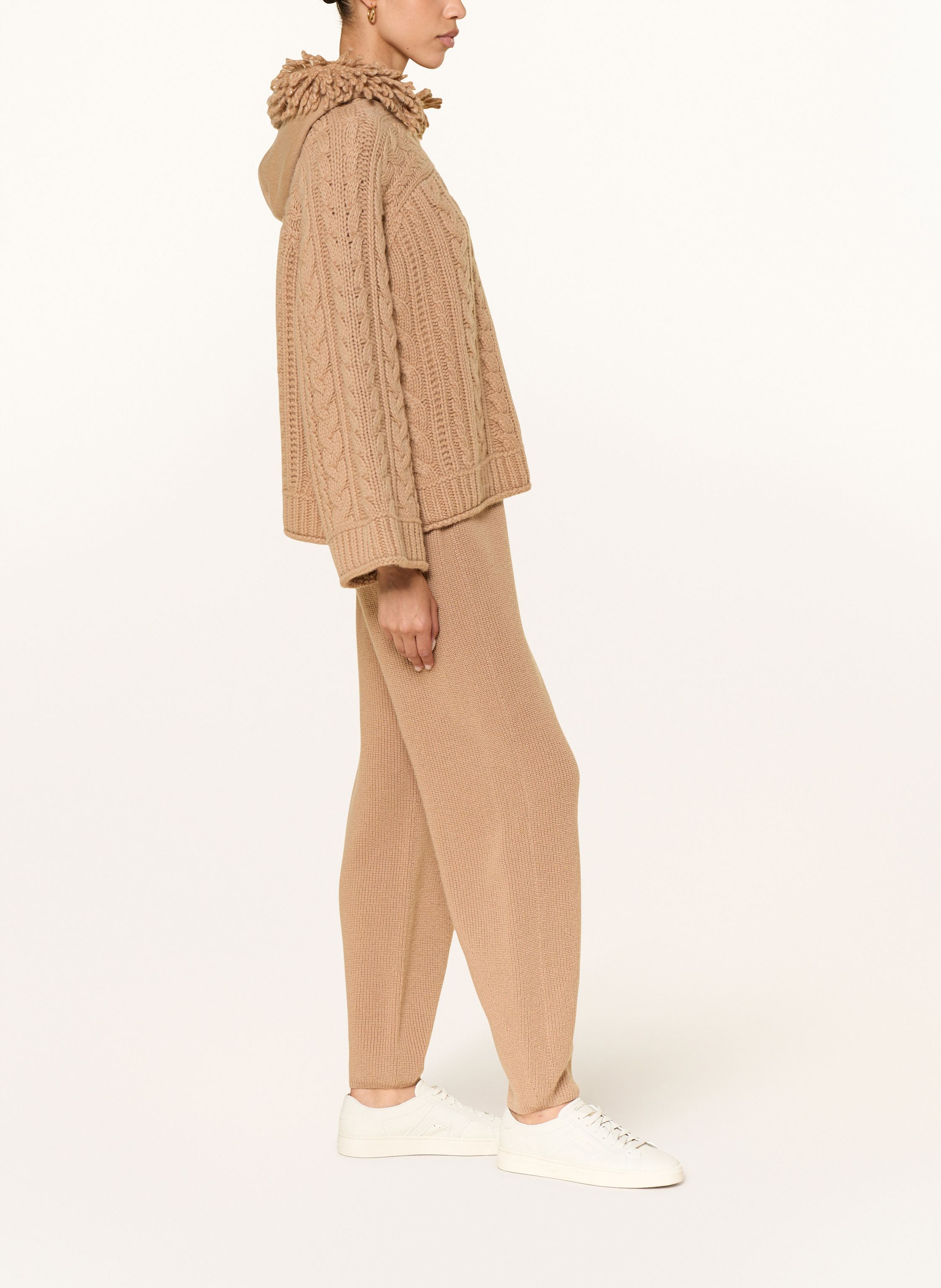 Thumbnail - Marc Cain Strickhose Rhodos Mit Cashmere braun