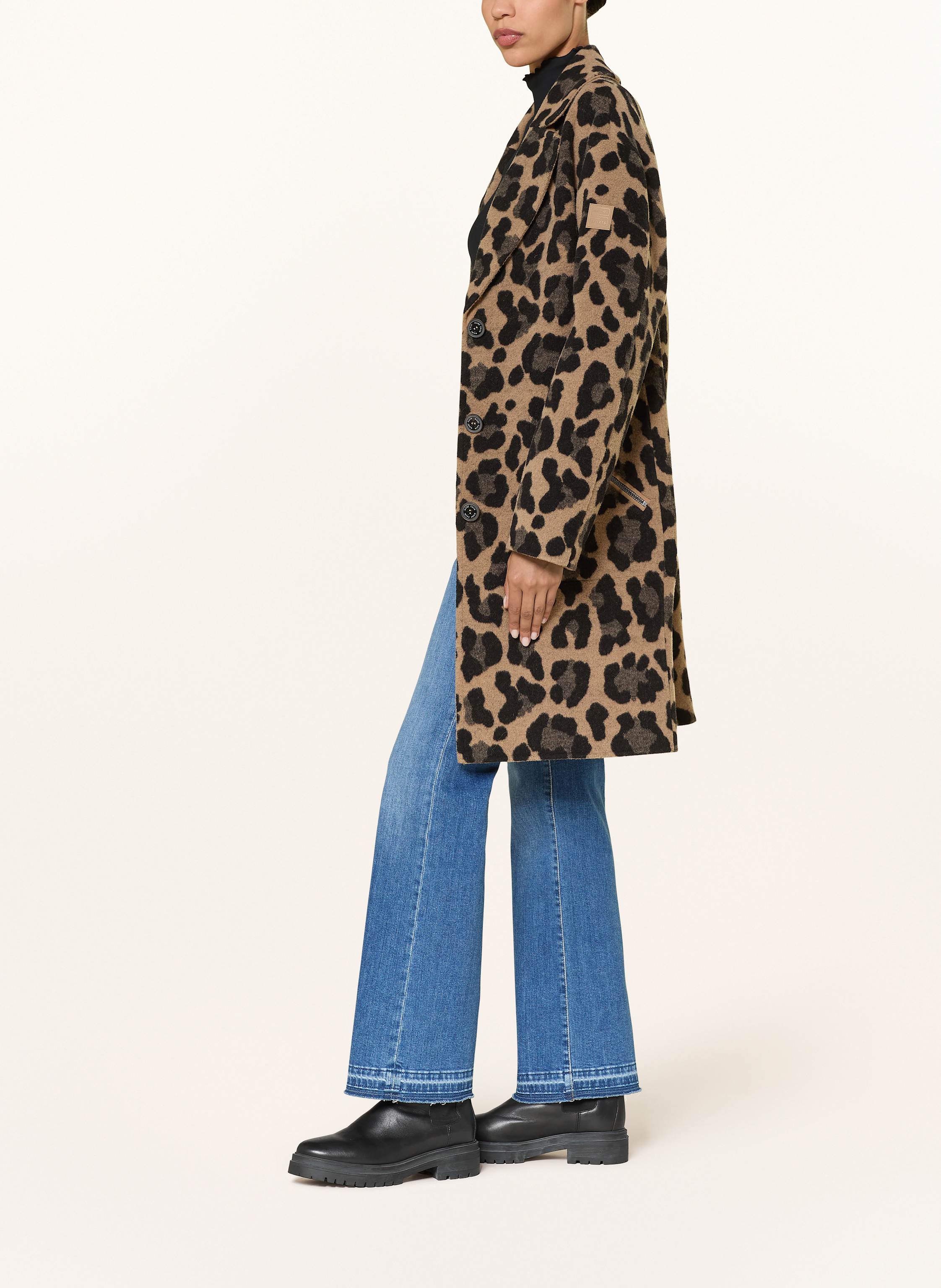 Thumbnail - Marc Cain Flared Jeans Faro blau