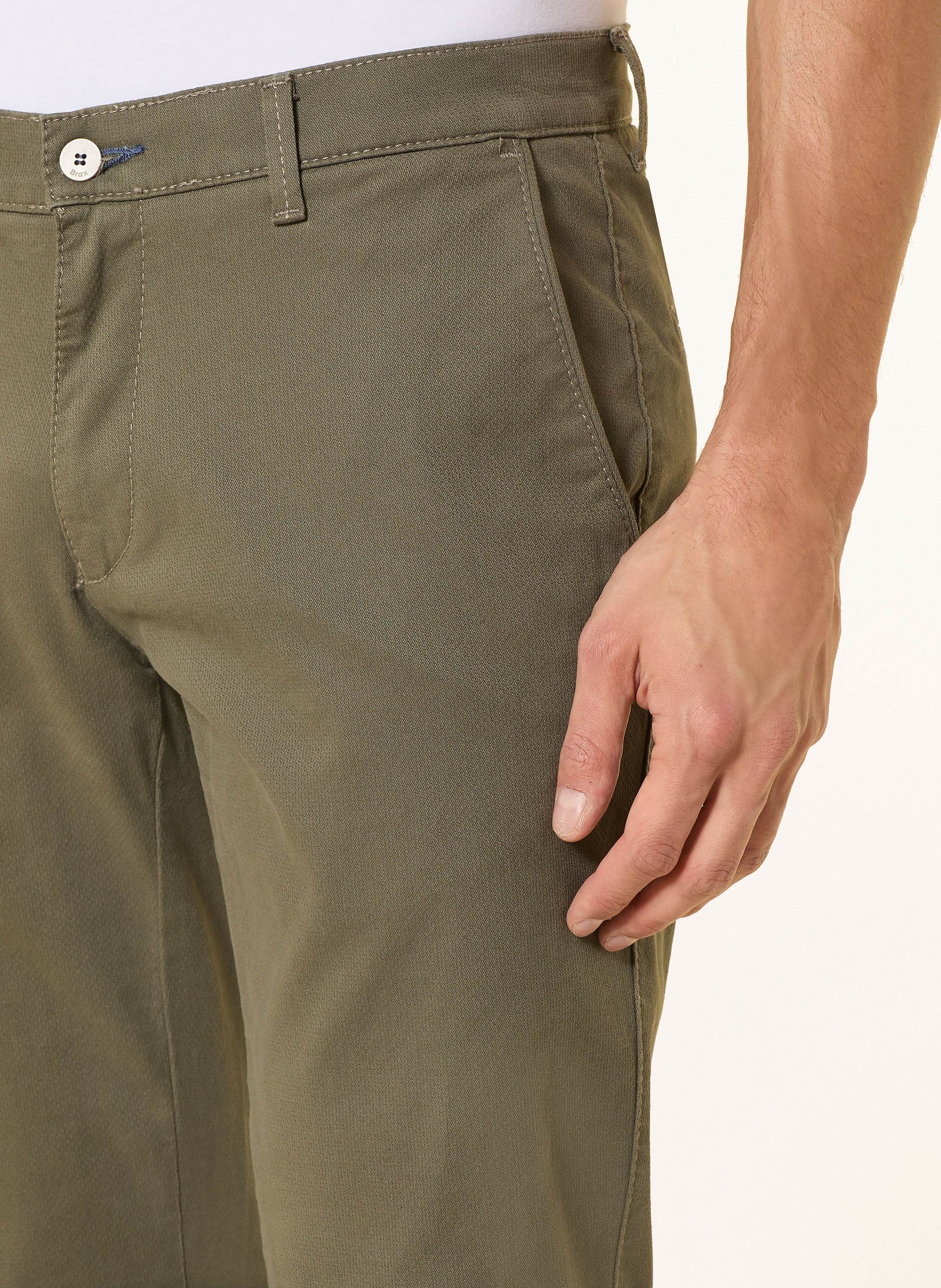 Thumbnail - Brax Chino Fabio Regular Fit gruen
