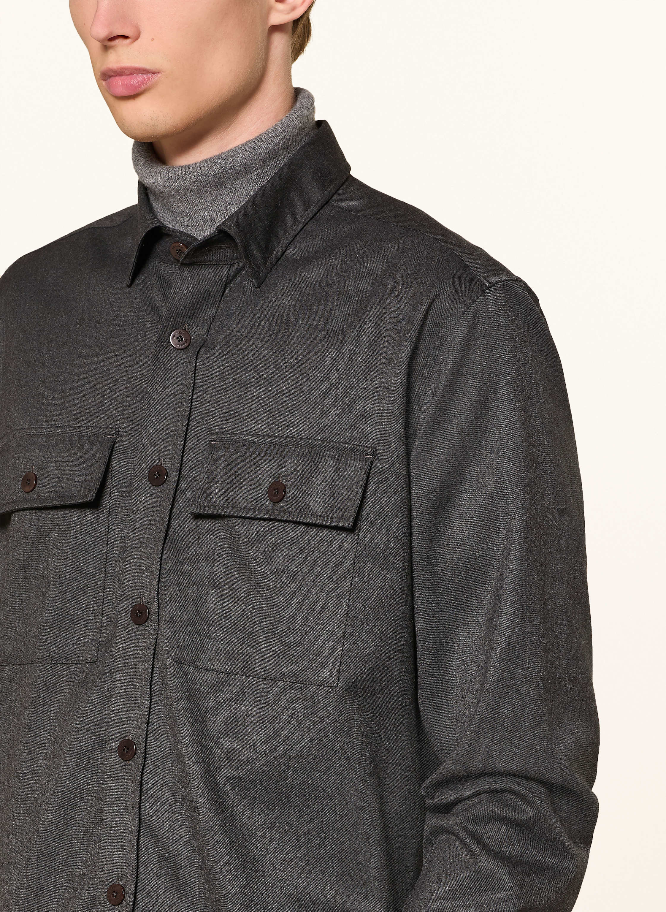 Thumbnail - Bogner Overshirt Clive-5 grau