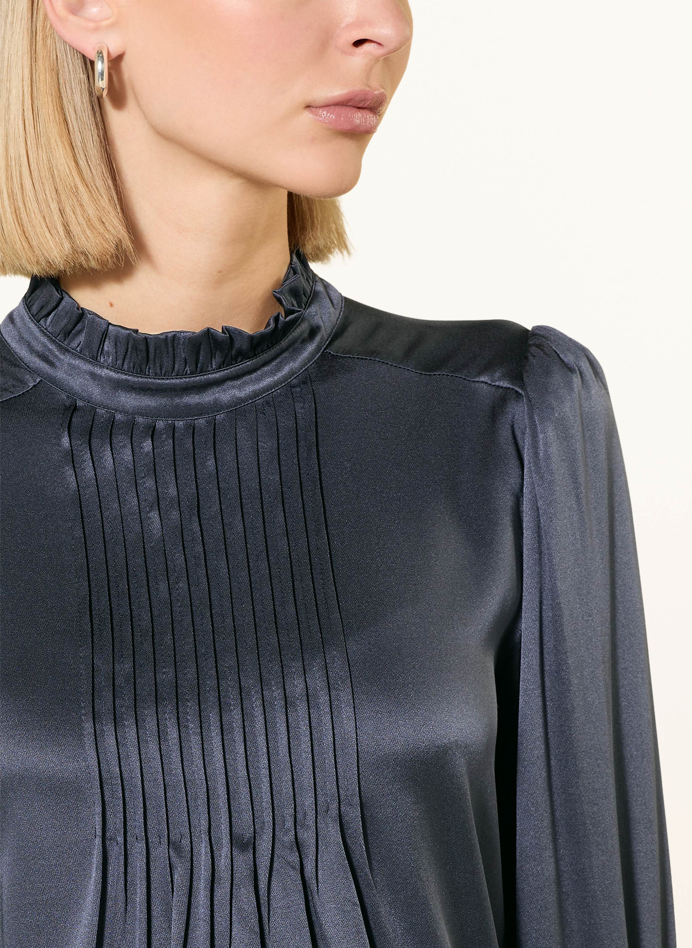 Thumbnail - Dea Kudibal Blusenshirt Cayadea Aus Seide blau