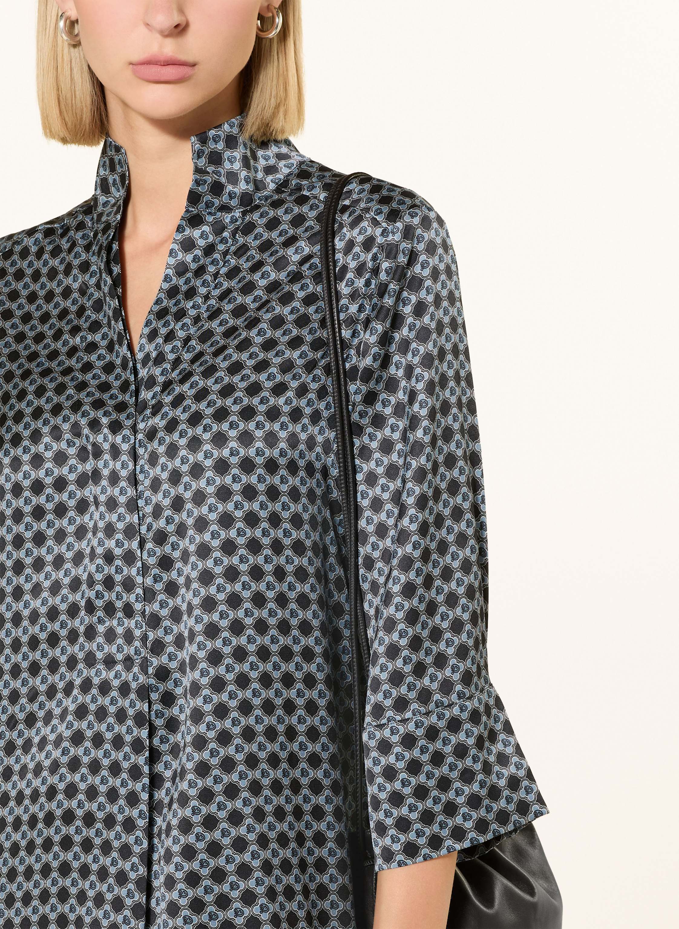 Thumbnail - Dea Kudibal Seidenkleid Kamillesdea Mit 3/4-Arm blau