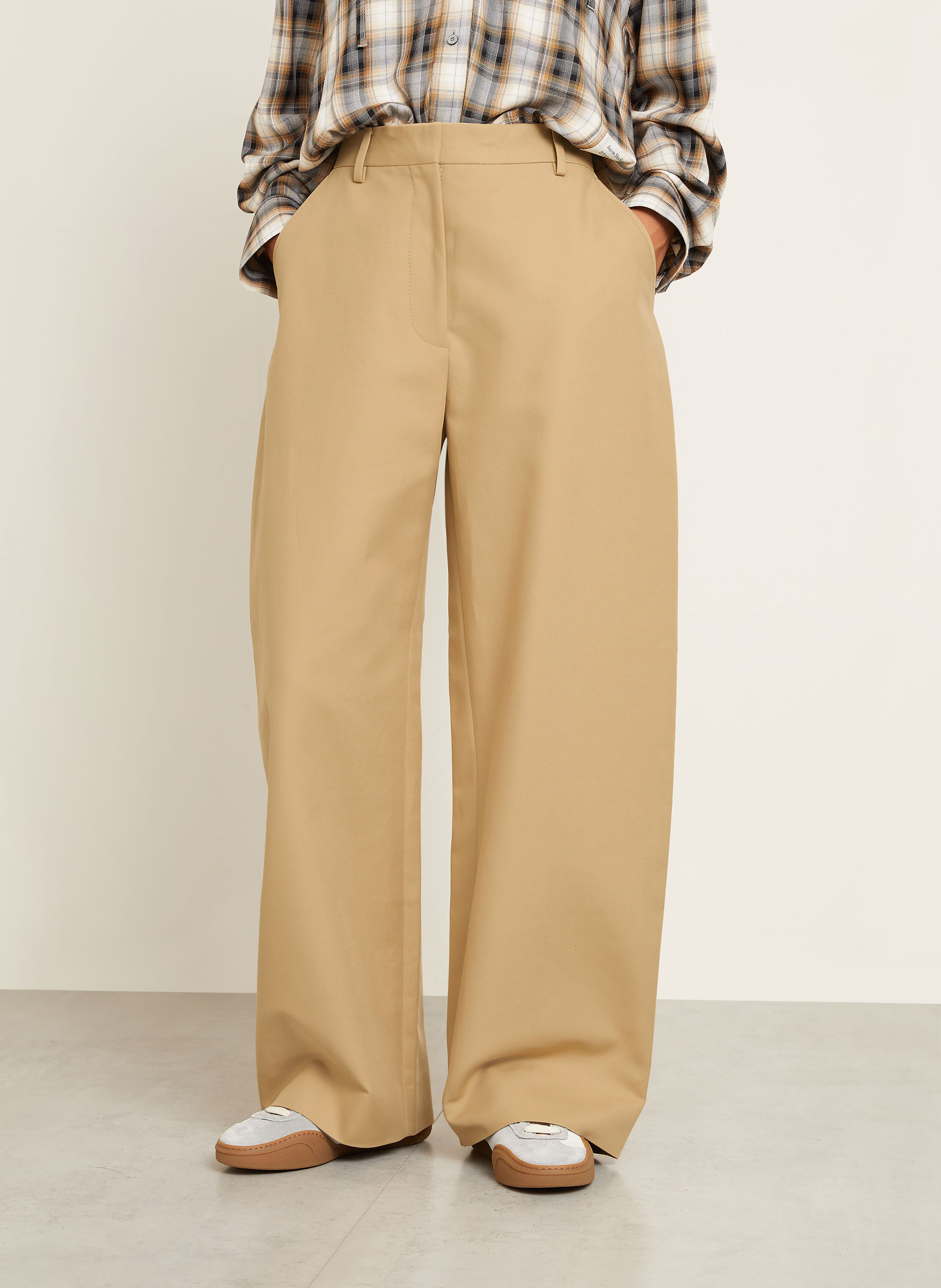 Thumbnail - Acne Studios Hose beige