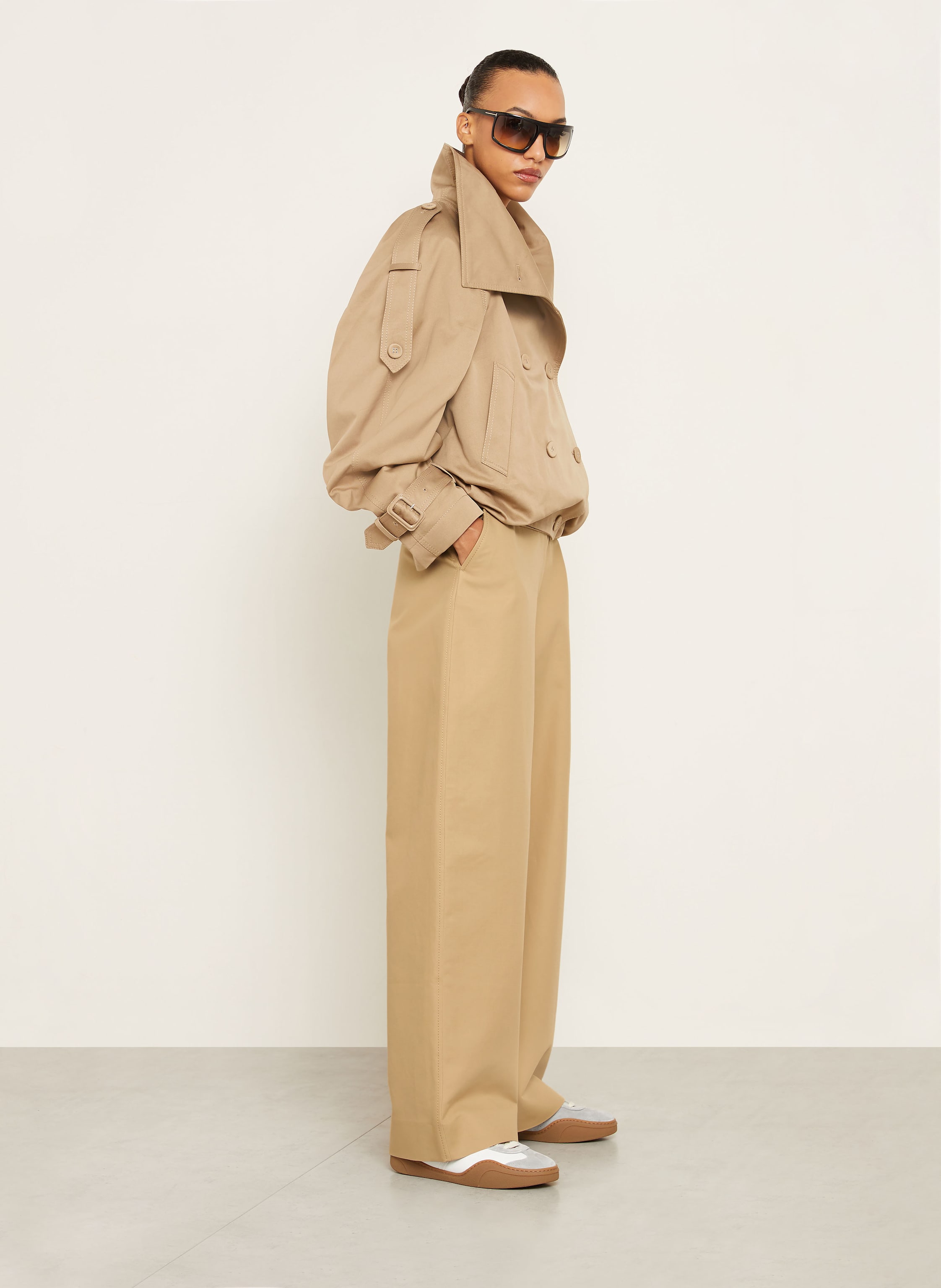 Thumbnail - Acne Studios Hose beige