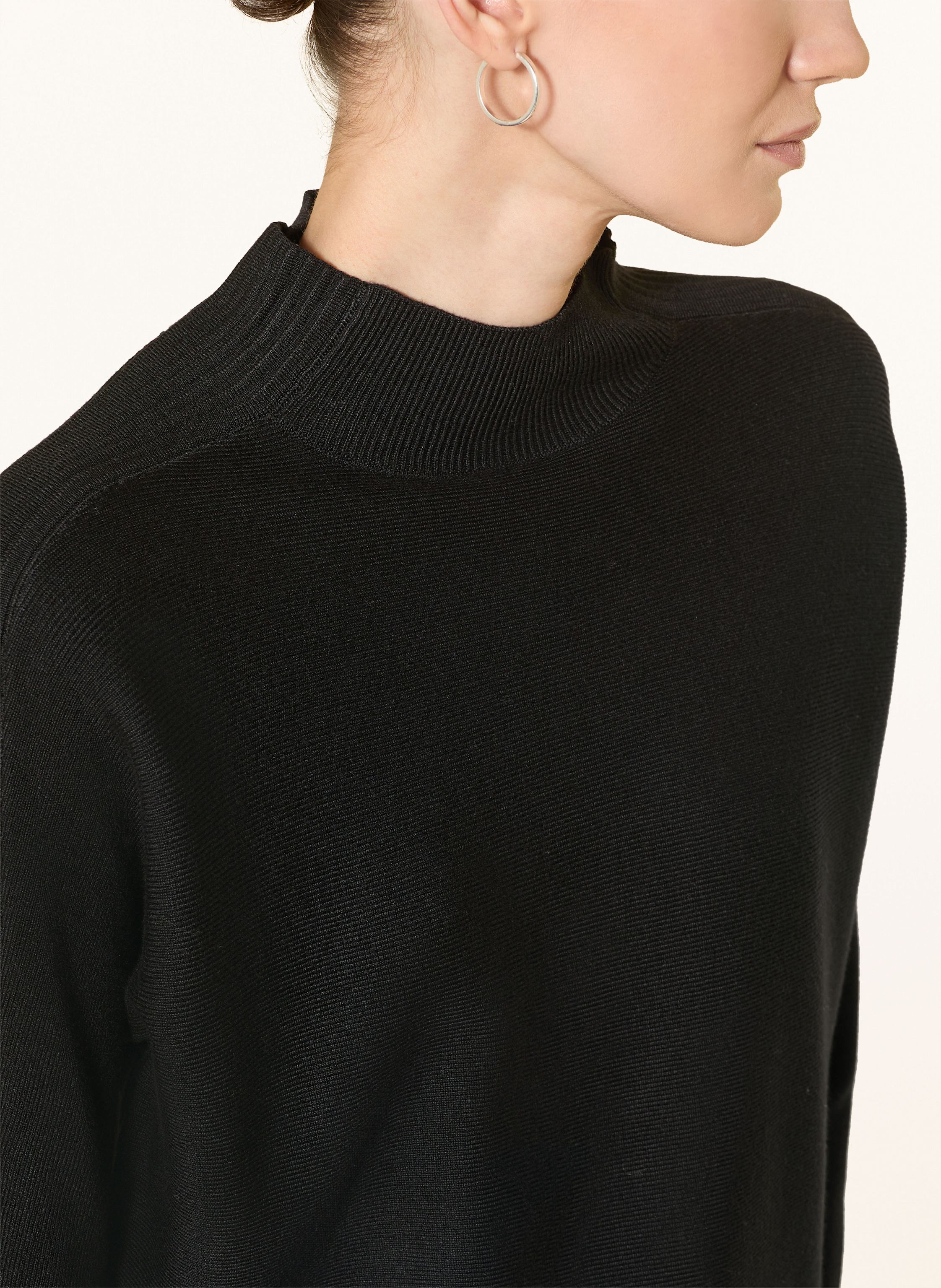 Thumbnail - Comma Pullover Mit 3/4-Arm schwarz