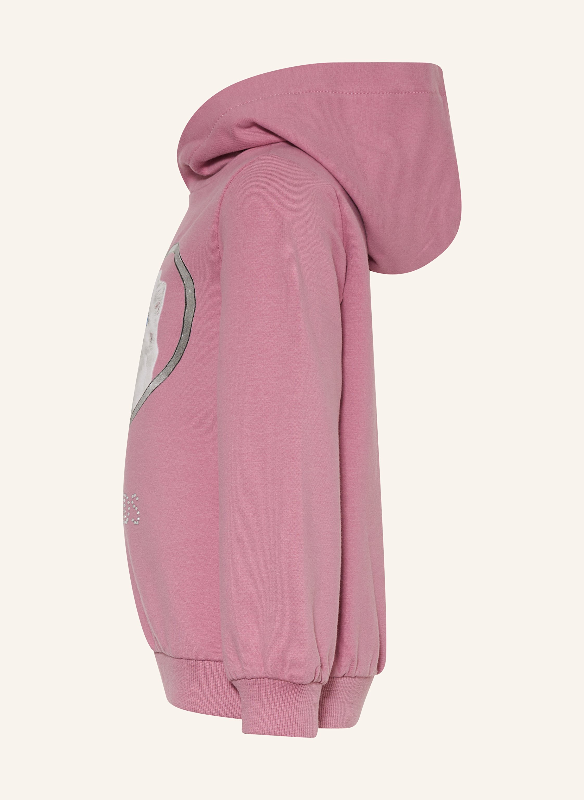 Thumbnail - S.Oliver Red Hoodie Mit Schmucksteinen rosa