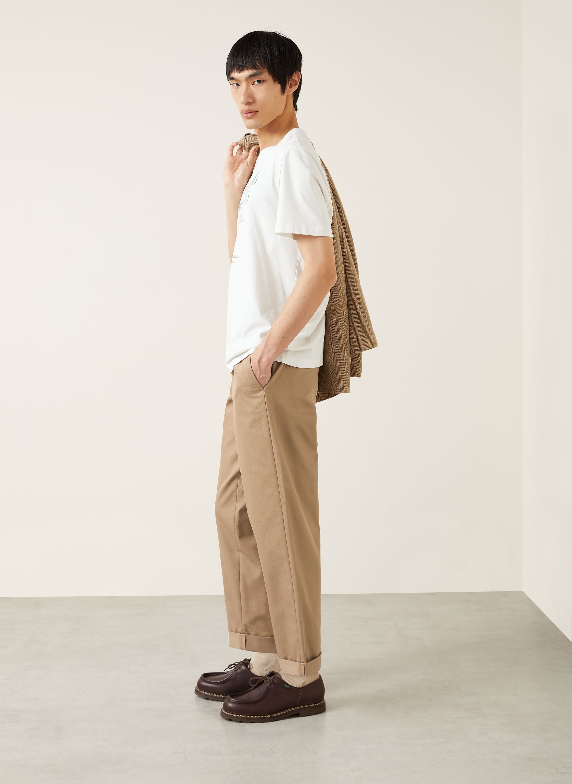 Thumbnail - Golden Goose Chino Regular Fit braun