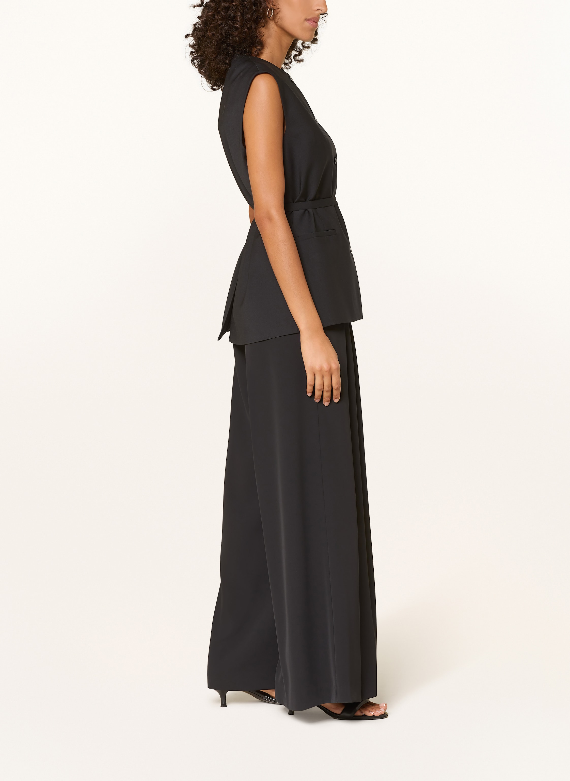 Thumbnail - V By Vera Mont Marlenehose schwarz