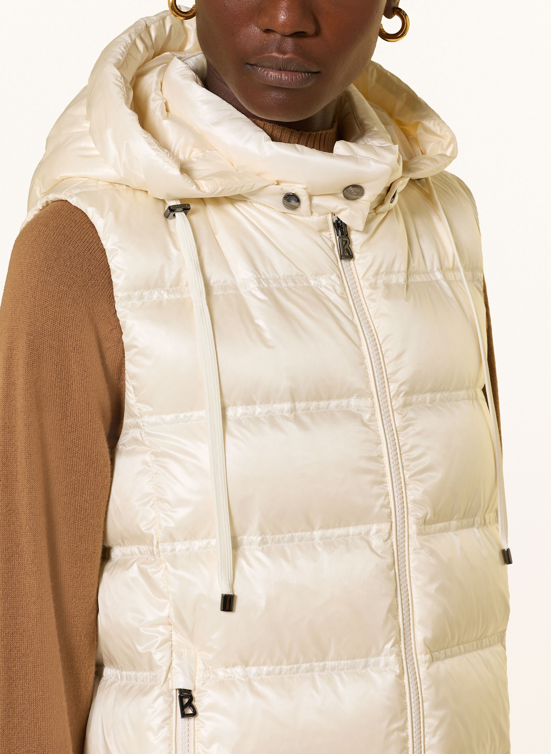 Thumbnail - Bogner Daunenweste Liddy-d1 Mit Abnehmbarer Kapuze weiss