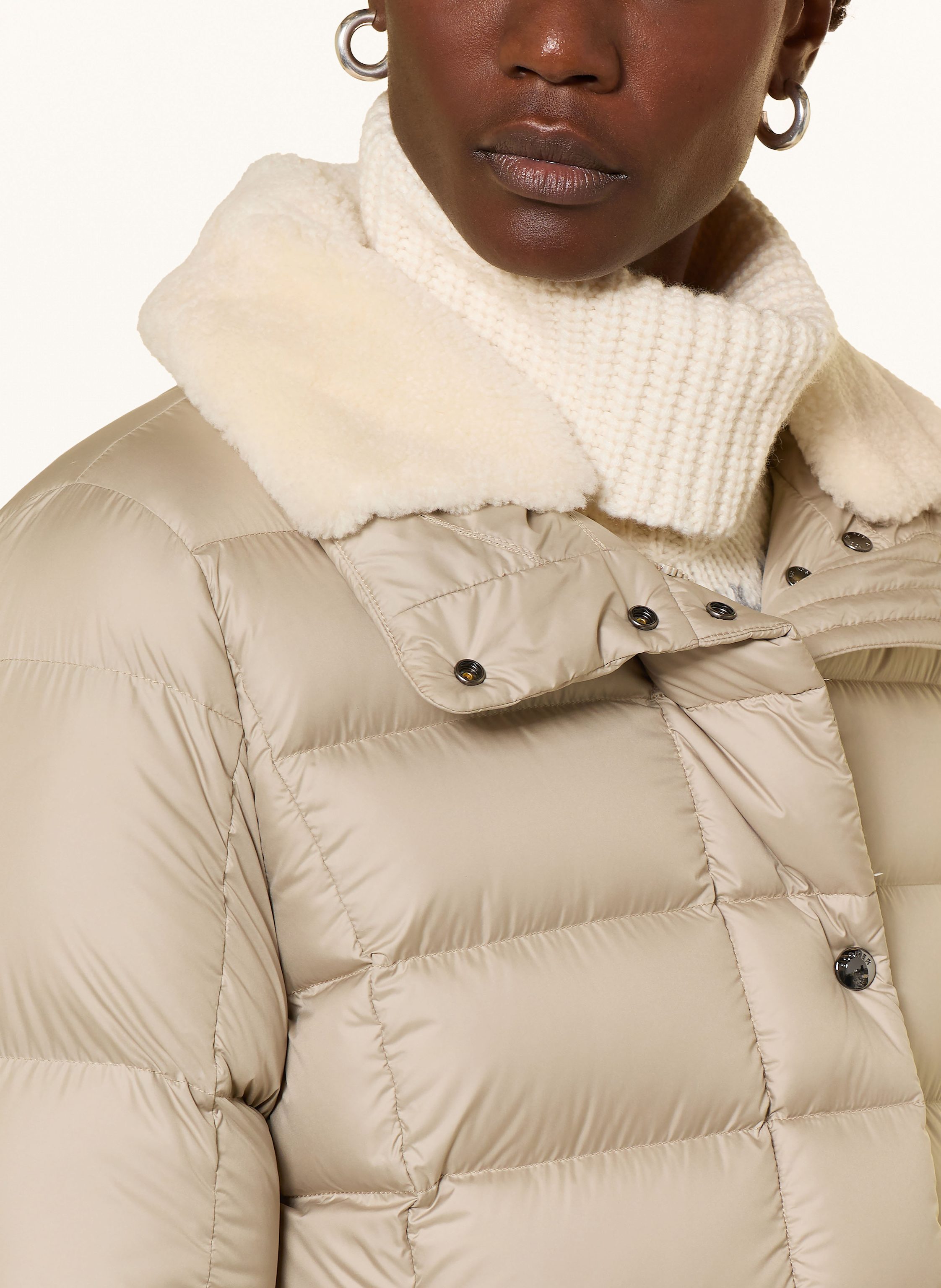 Thumbnail - Bogner Daunenmantel Nicci-df1 Mit Abnehmbarer Kapuze beige